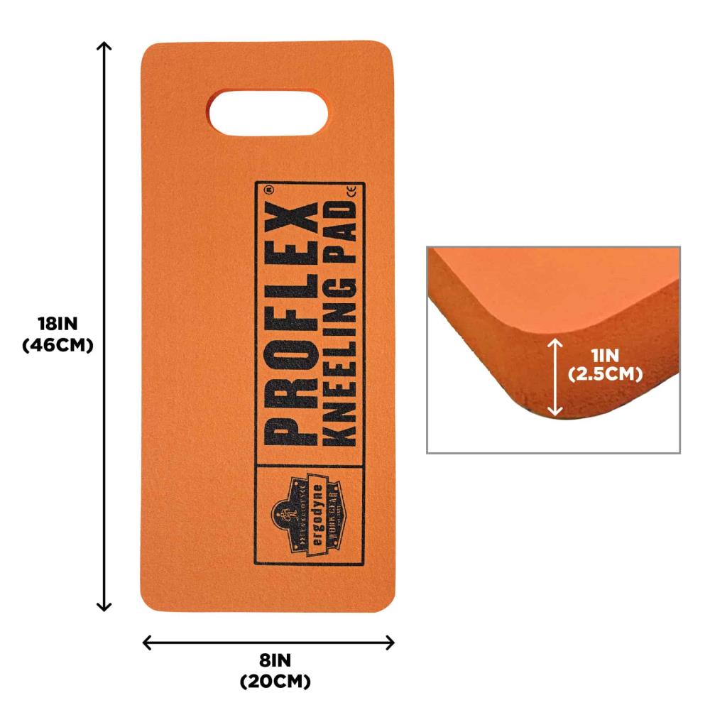 PROFLEX Orange 21-in x 14-in Foam Kneeling Pad