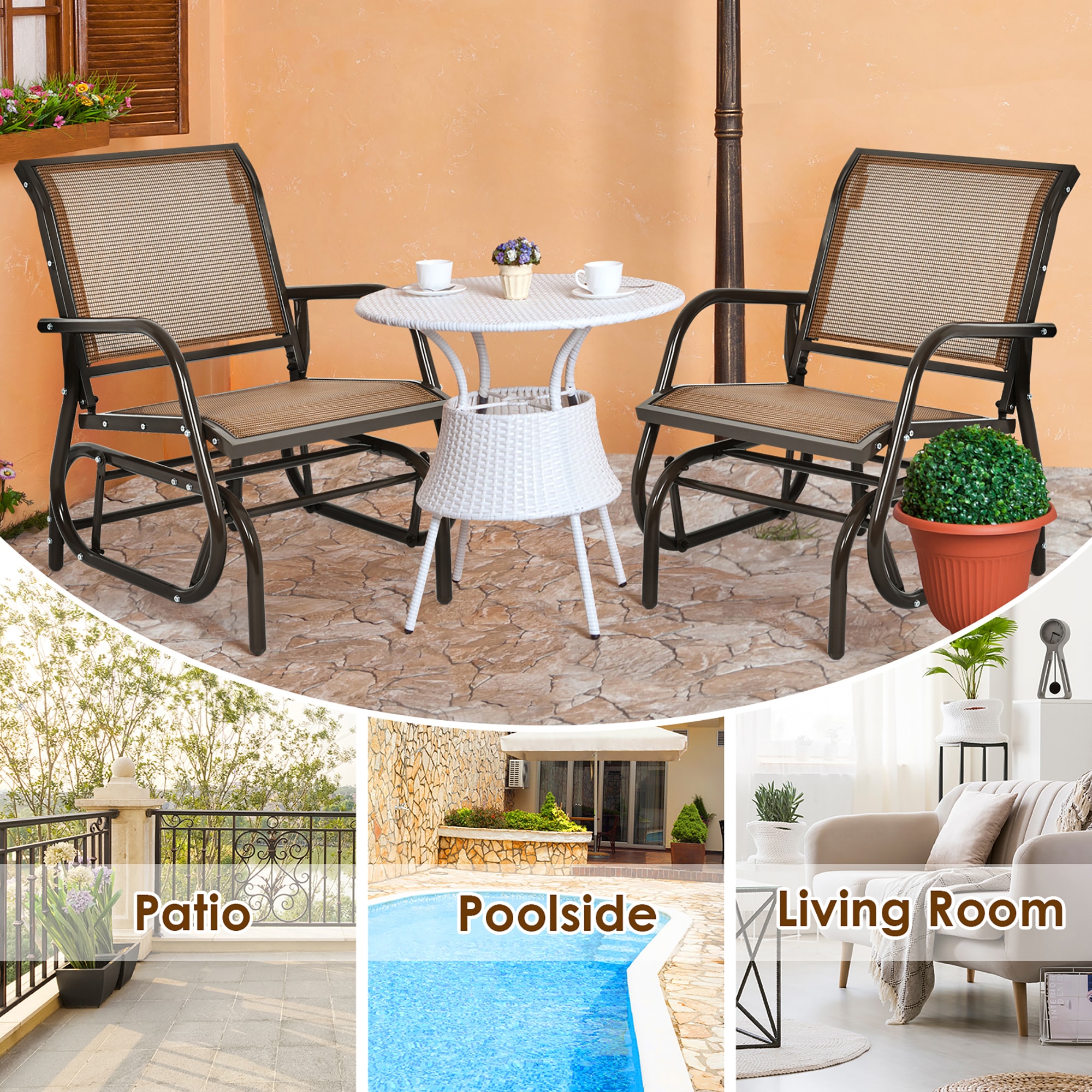 Costway OP70562BN Patio-Chairs - View #5
