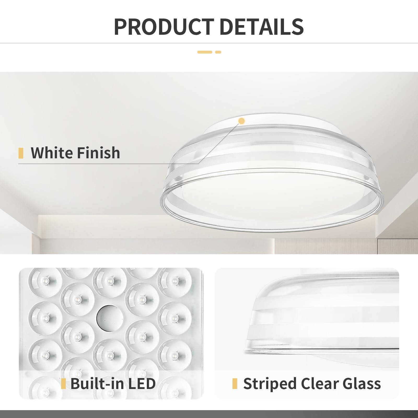 LTMATE LSZSL79F-LED WH flushmounts - View #3
