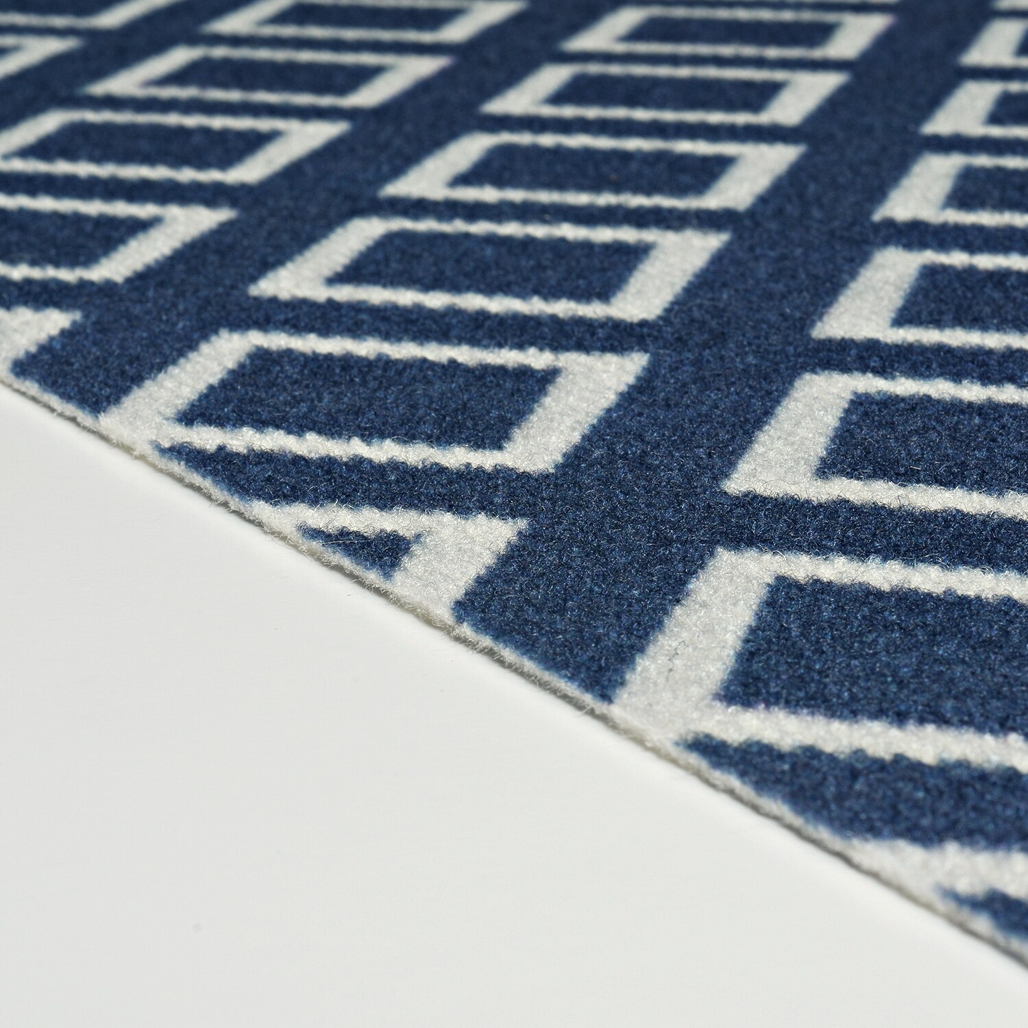 Foss Abstract Indoor/Outdoor 6 X 8 (ft) Blue/White Indoor/Outdoor Abstract  Area Rug in the Rugs department at