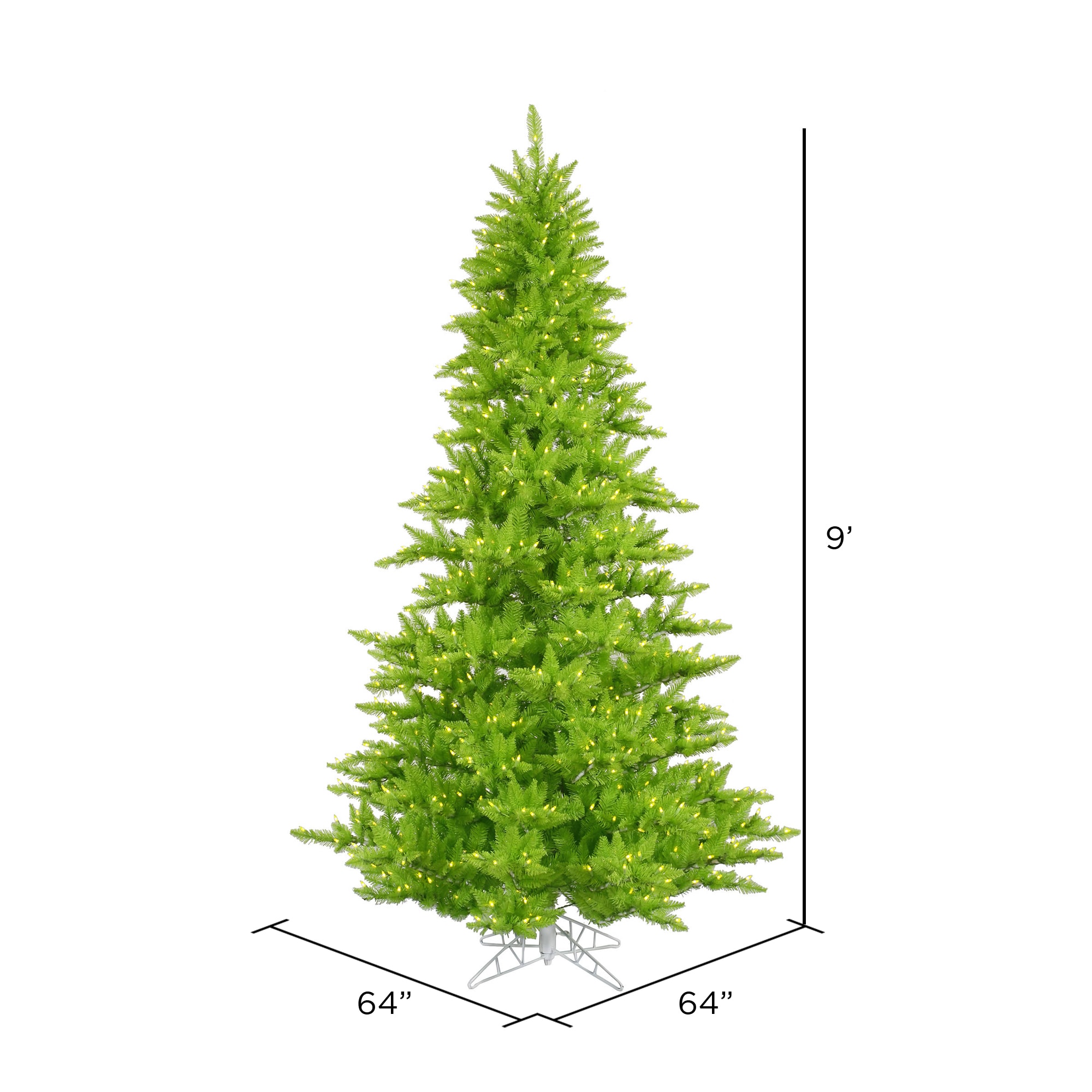 Vickerman K162681LED Artificial-Christmas-Trees - View #2