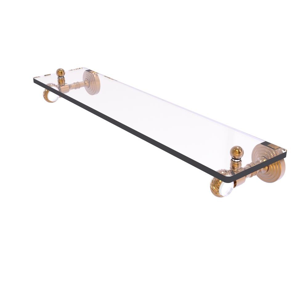 Allied Brass PG-1T-22-BBR Pacific Grove Brushed Bronze Wall mount Bathroom Shelf ( 22-in x 3.2-in x 5-in )