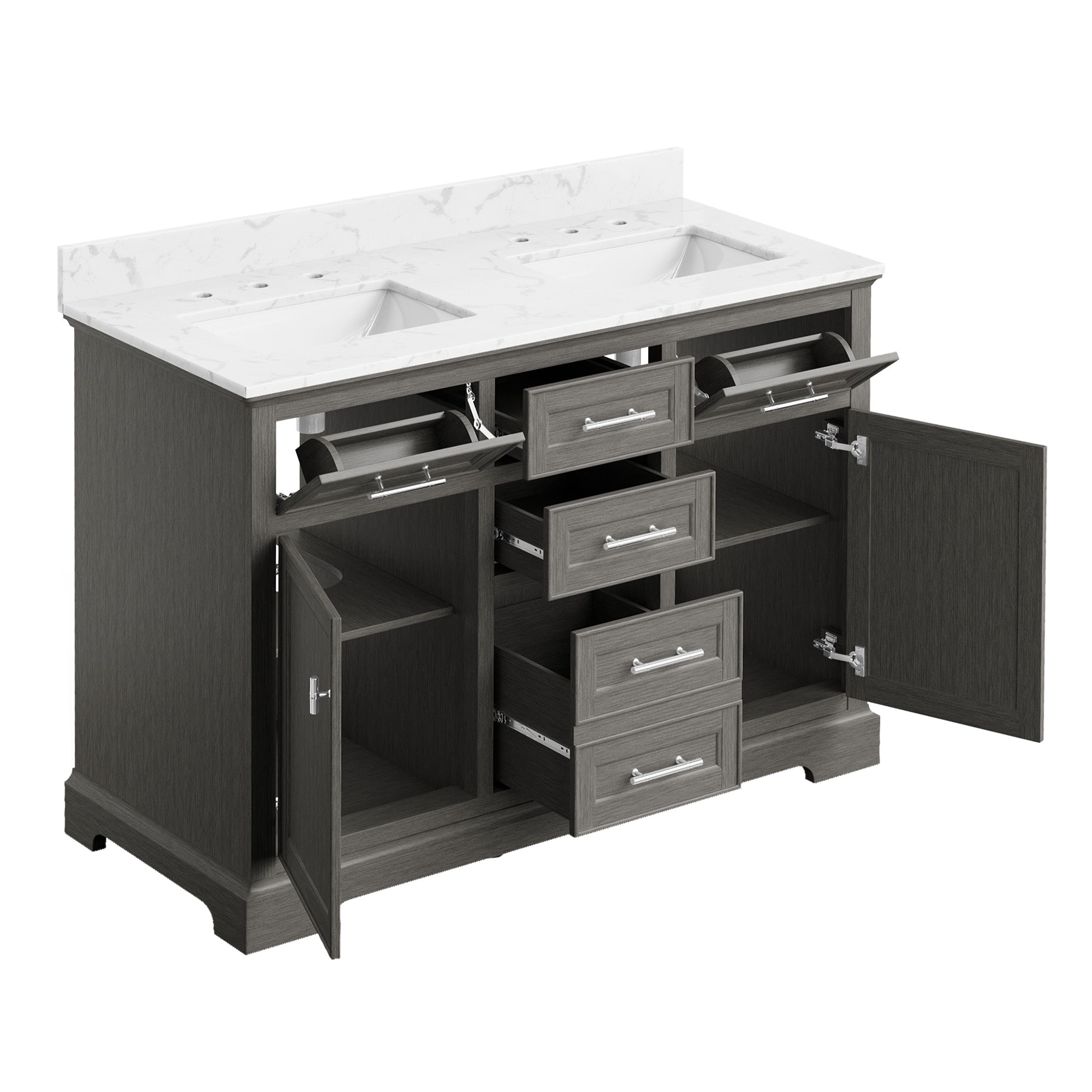 VOUA SAF-DSRCJ-GY1 Bath-Vanity-Combo - View #10