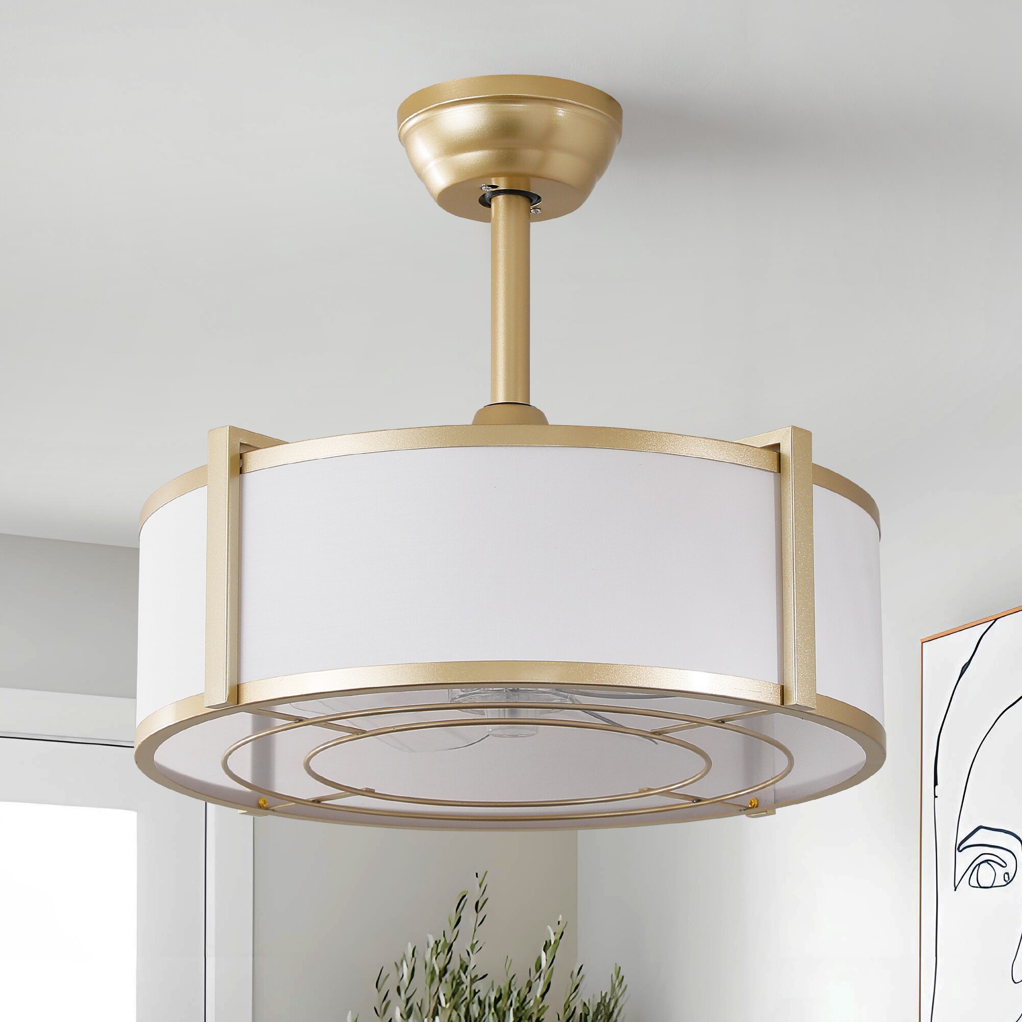 KAISITE 8161CF-04GD-US Ceiling-Fans - View #5