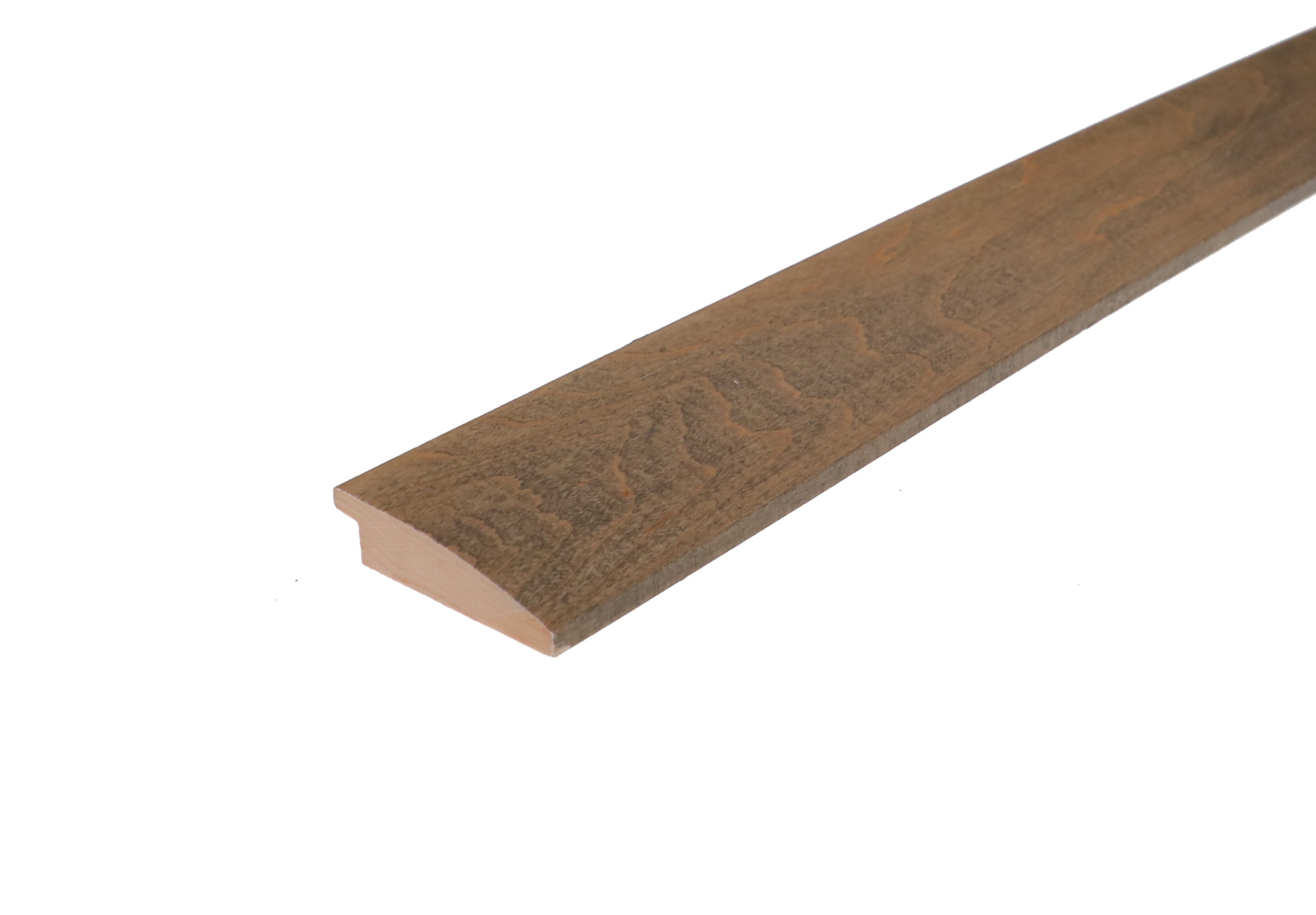 Flexco 110214 Mocha 2-in T x 0.6875-in W x 78-in L Solid Wood Reducer