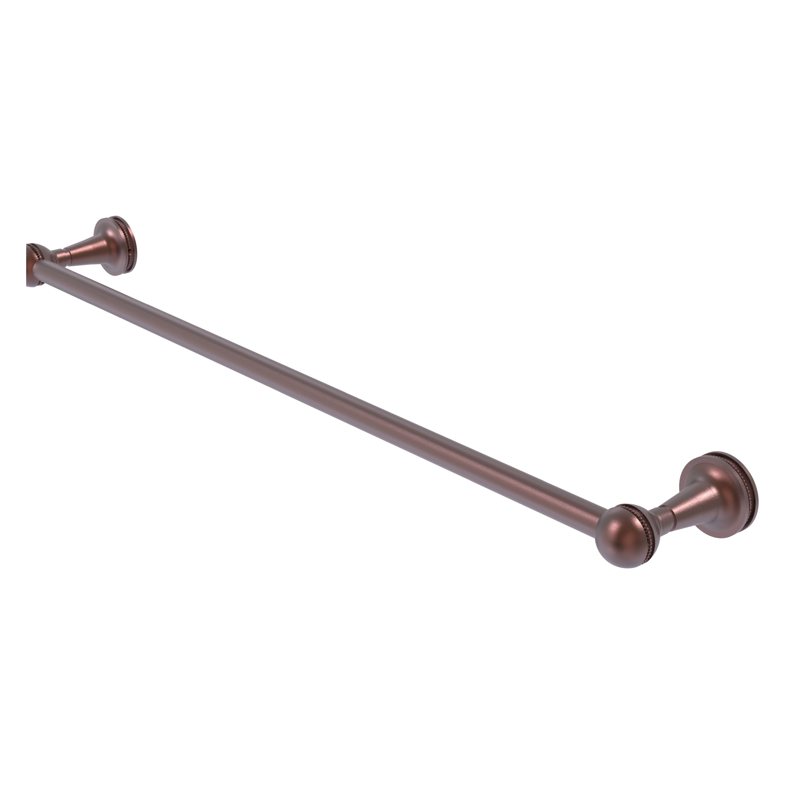 Allied Brass MA-21/18-CA Mambo 18-in Antique Copper Wall mount Single Towel Bar