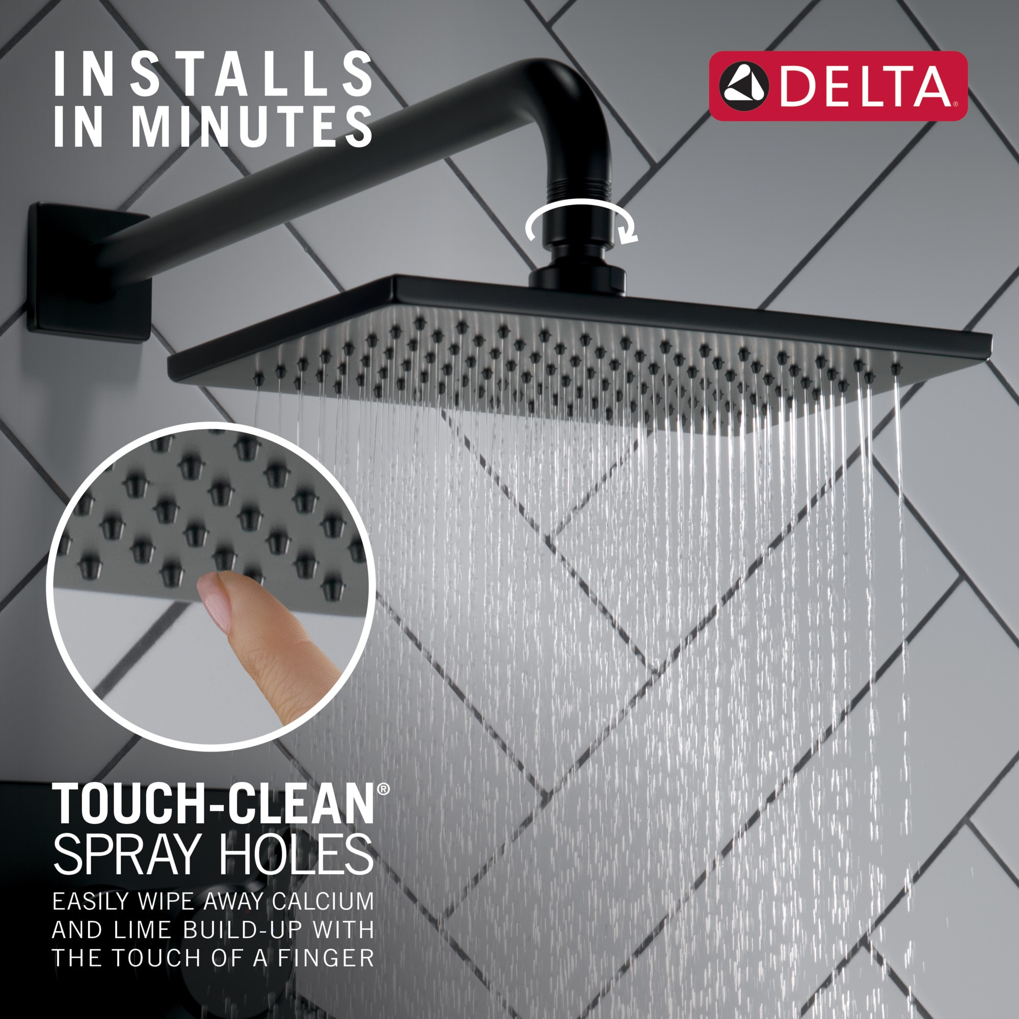 Delta RP91363BL Fixed-Showerhead - View #4