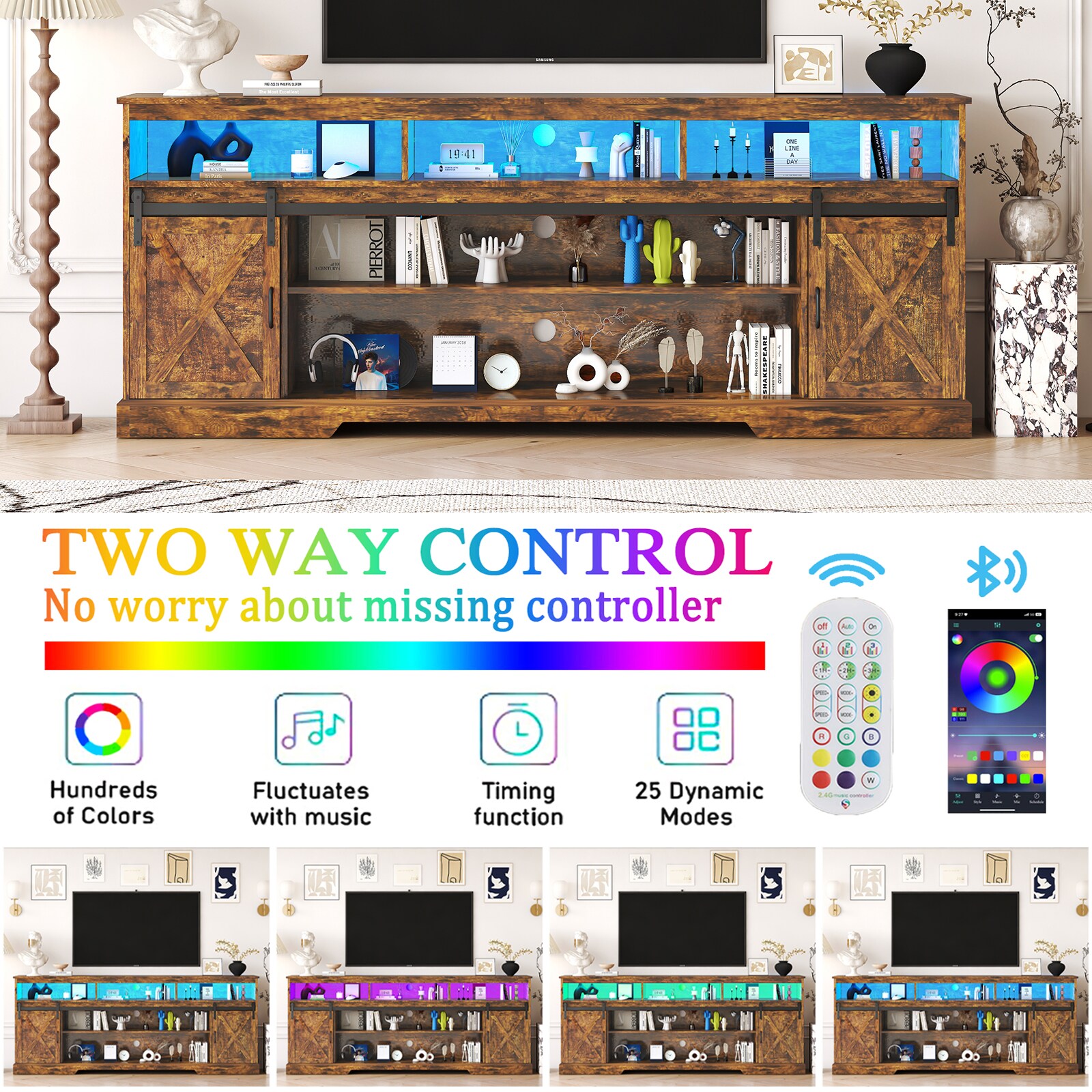 Bvldfamly WZJJ037WT Tv-Stands - View #5