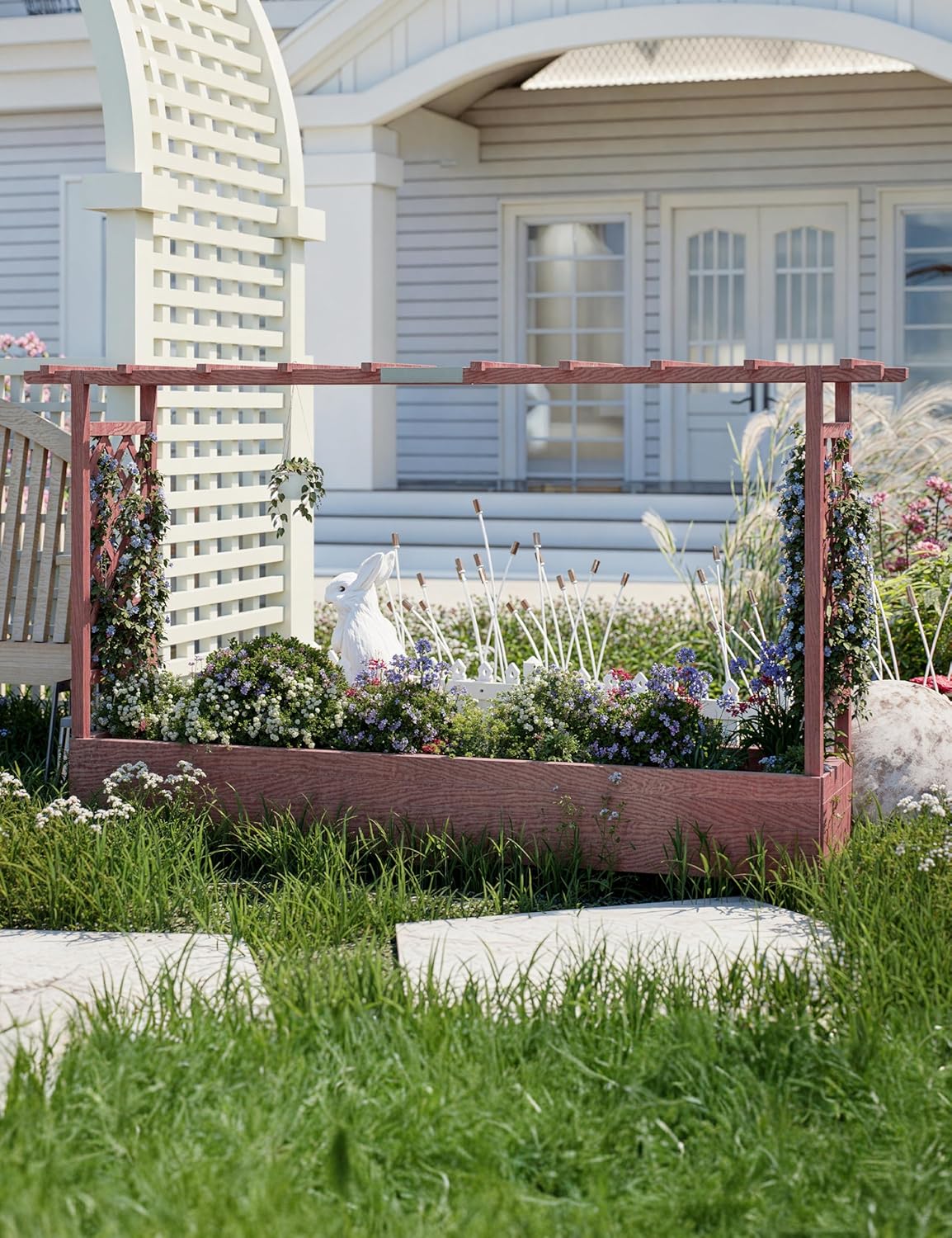 Qeetex LMY-PPG-337VGVS8 Garden-Trellis - View #7