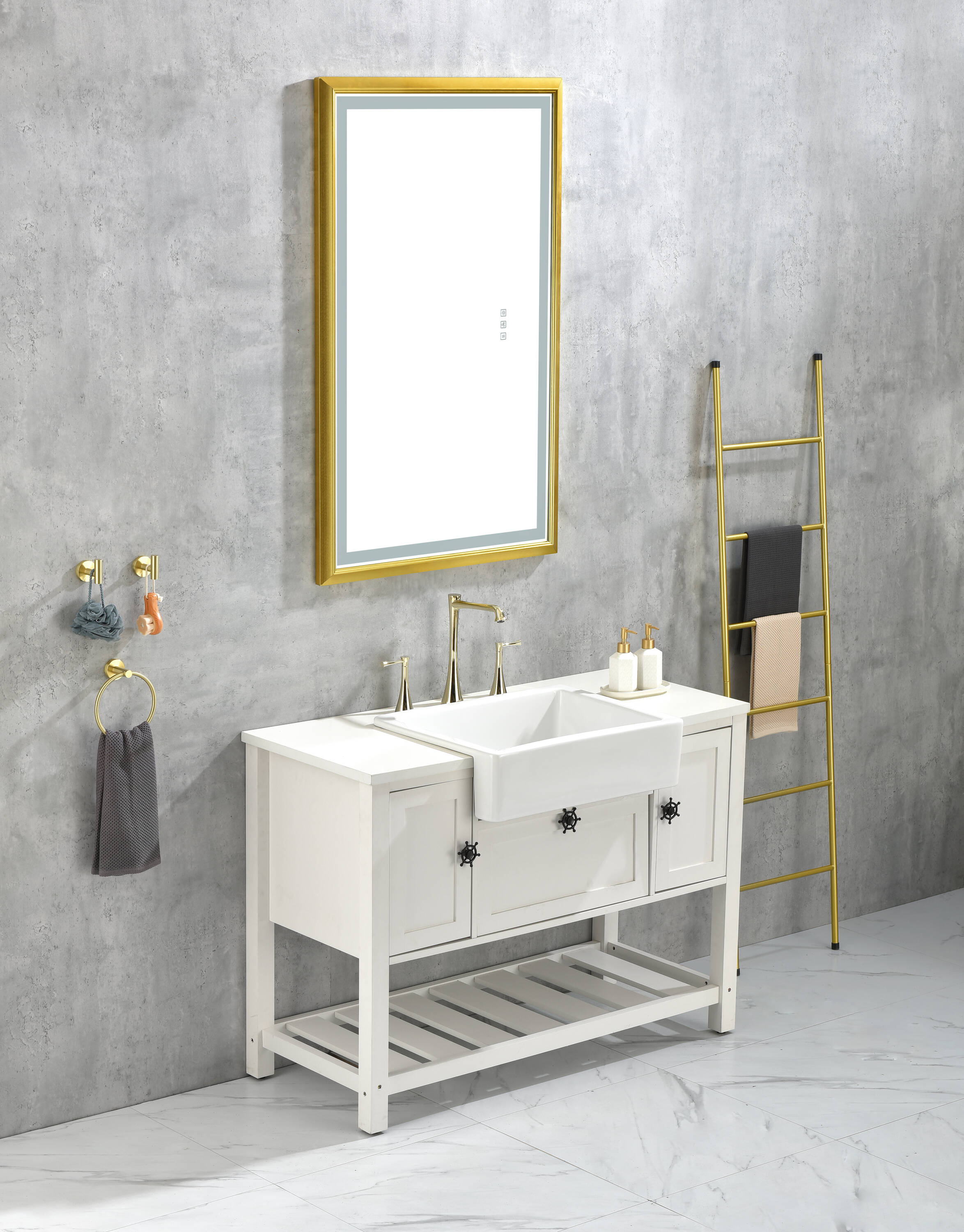 Vacolite KP-942-BG Framed-Bath-Mirrors - View #2