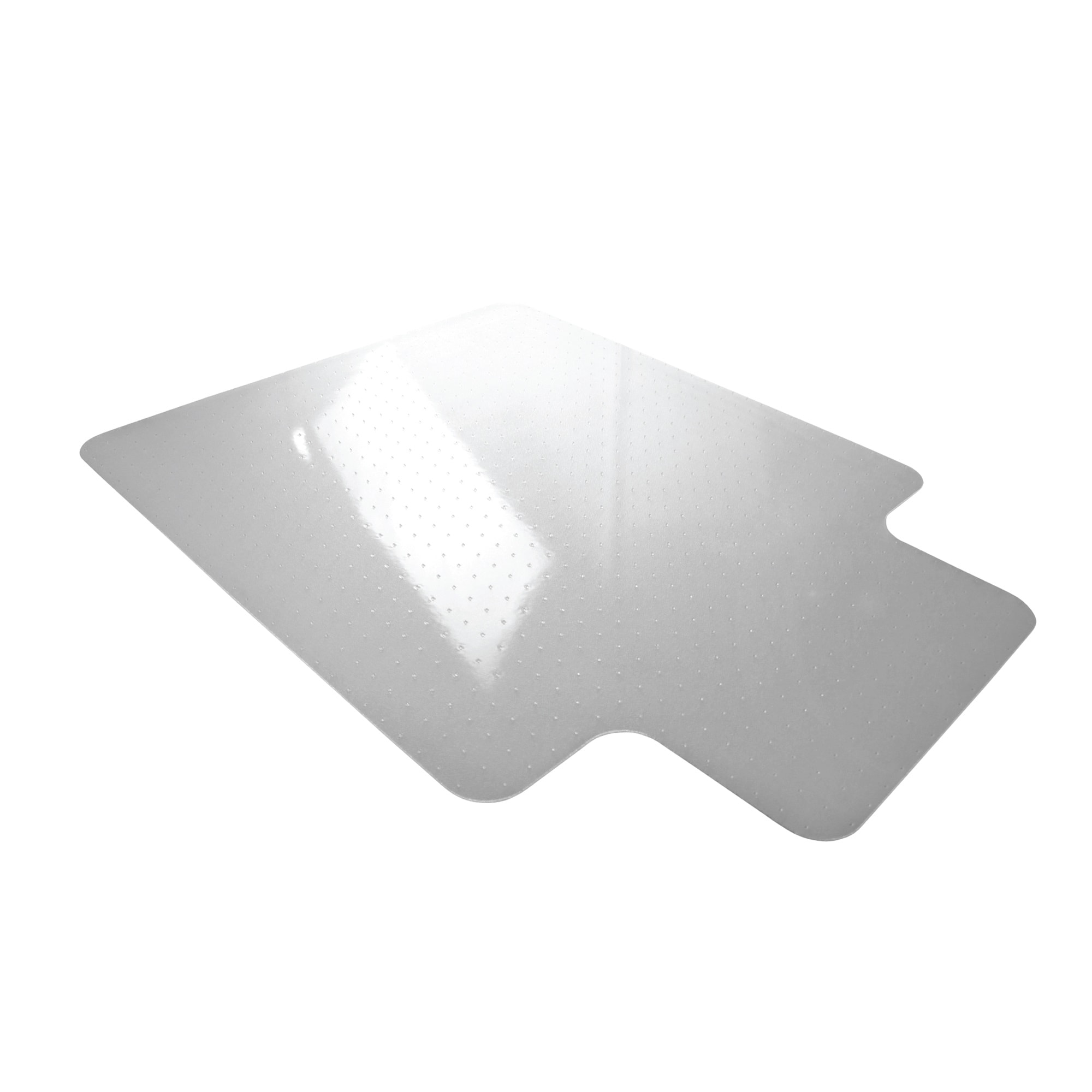 Floortex NRCMFLAG0005 Clear Plastic Irregular Indoor Chair Mat