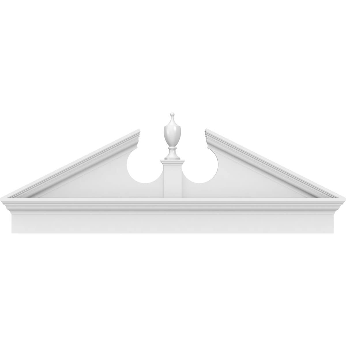 Ekena Millwork PEDPC054X205ACR00 Exterior-Window-Trim - View #3