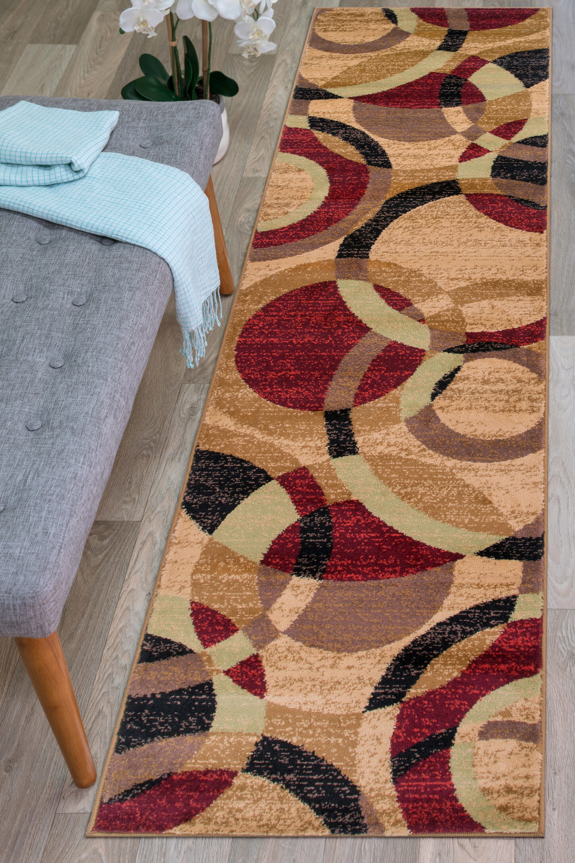 World Rug Gallery 105 MULTI 2X7 rugs - View #6