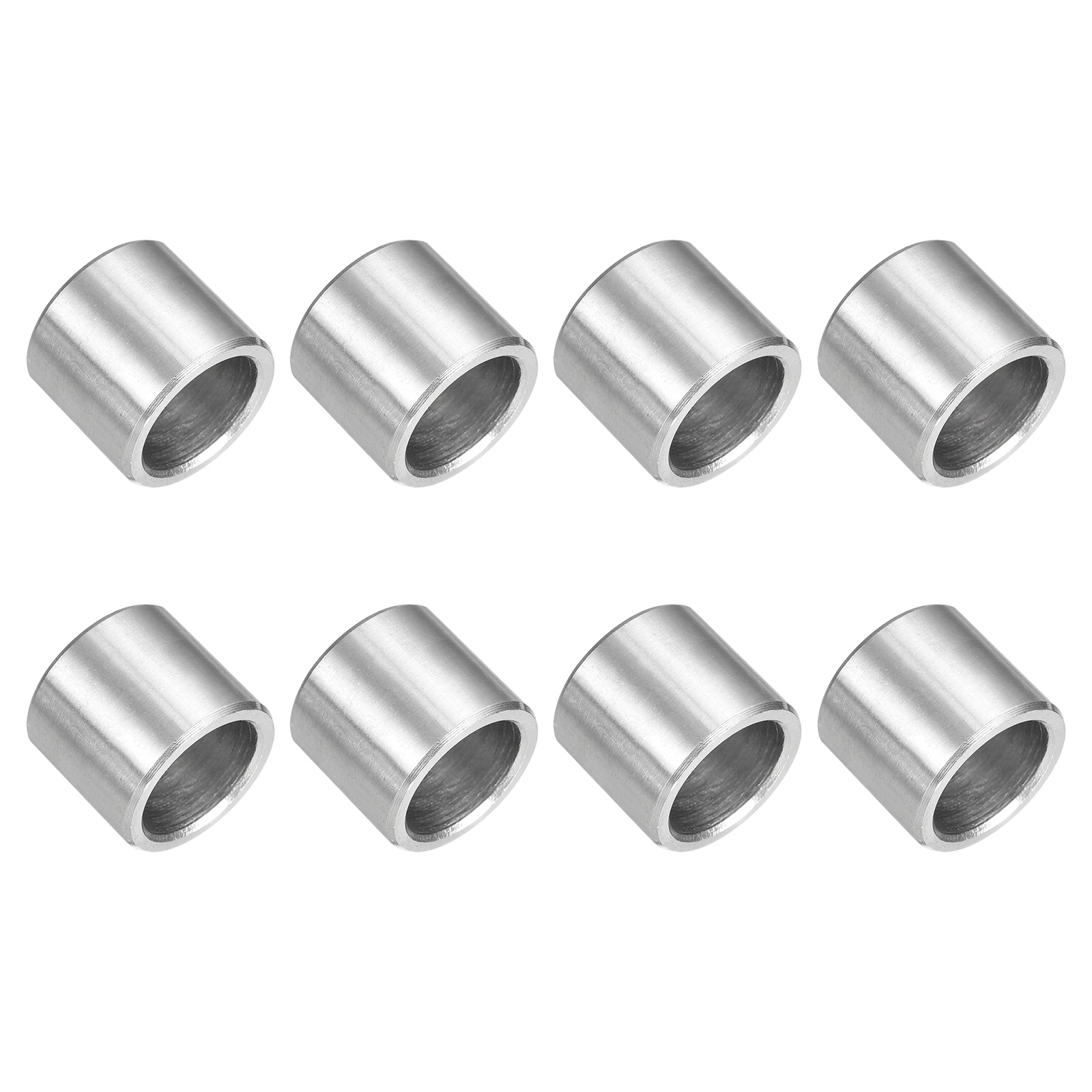 Unique Bargains 8pcs 304 Stainless Steel Spacer 16mm OD x 12mm ID x 14mm Length