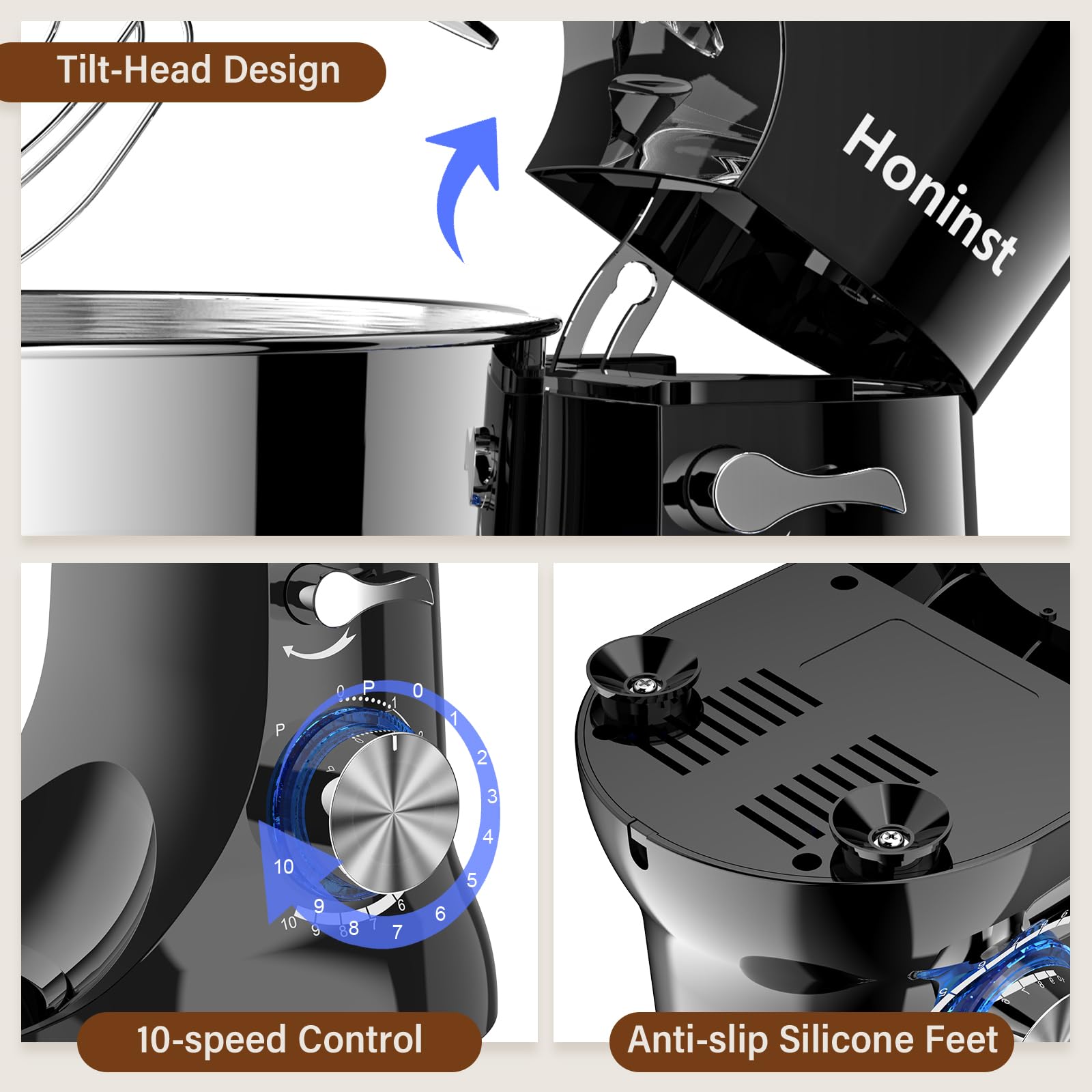 Jeremy Cass MATAKI1509OB Stand-Mixers - View #2