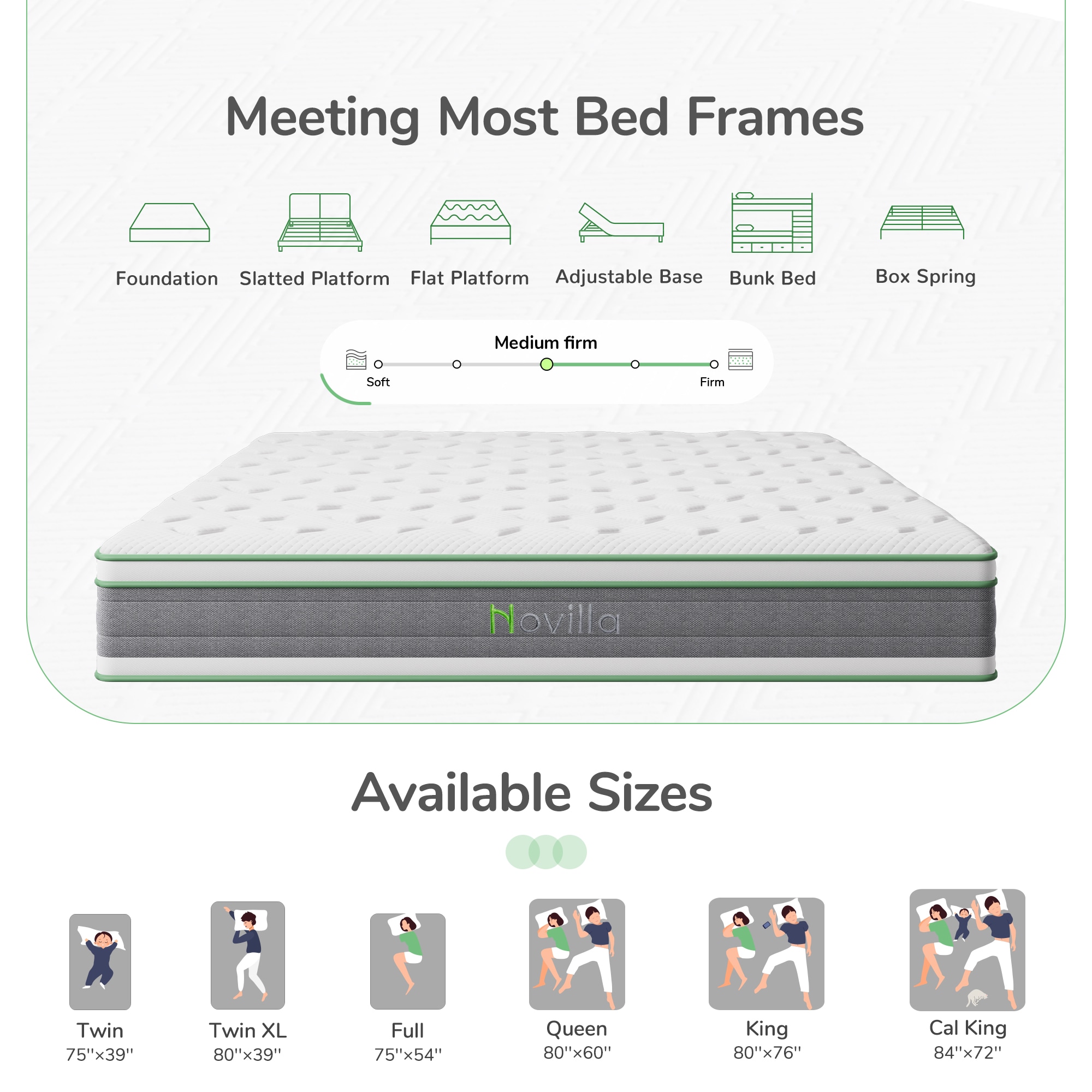 Novilla LW-12-T-N02044 Mattresses-Boxsprings - View #6