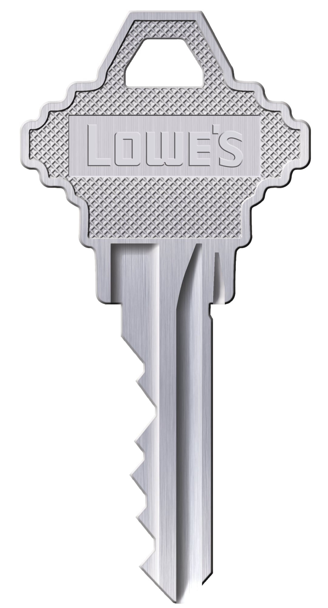 Lowe's Nickel Plated #68 Schlage Brass House/Entry Key Blank in the Key  Blanks department at