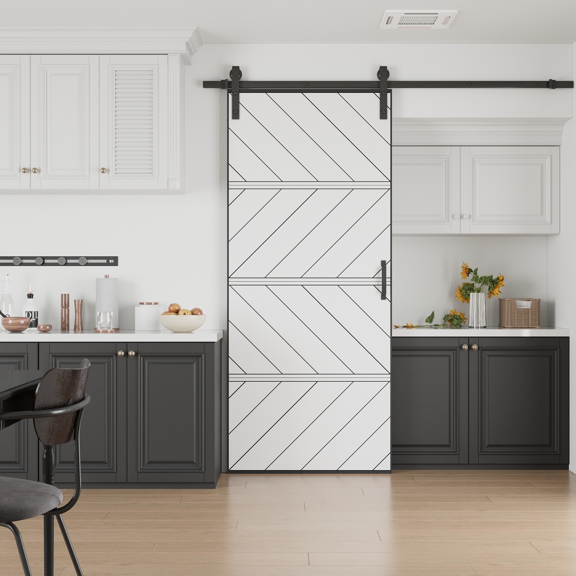 JUJUBON IN-BDWT-XW-4D-BD1-42 Barn-Doors - View #3