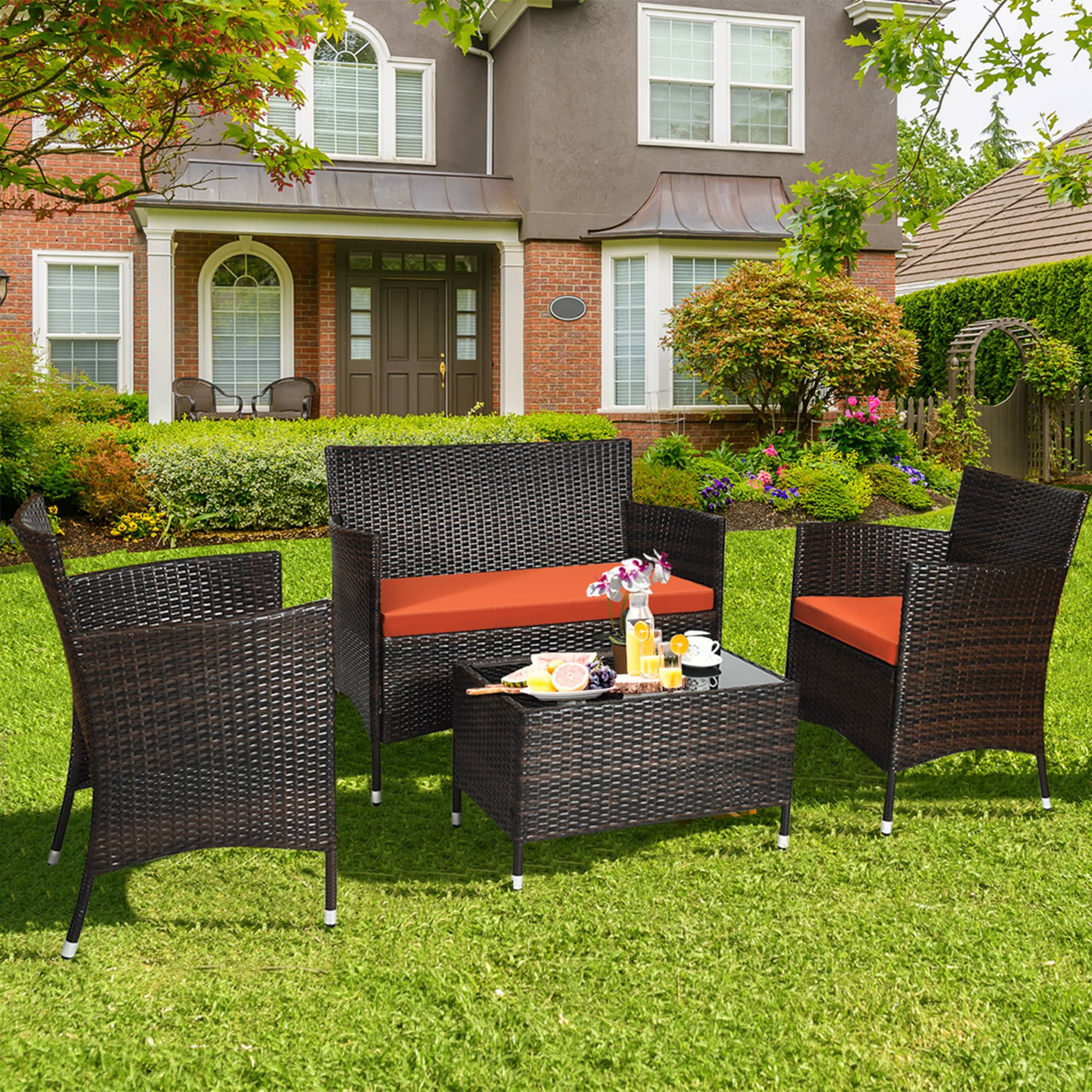 Costway LWS00027 Patio-Conversation-Sets - View #3