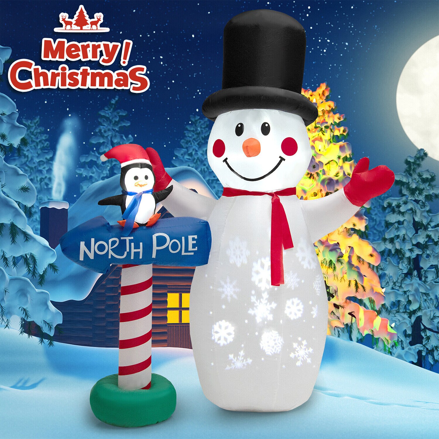 WELLFOR HYJ23985US Christmas-Inflatables - View #5