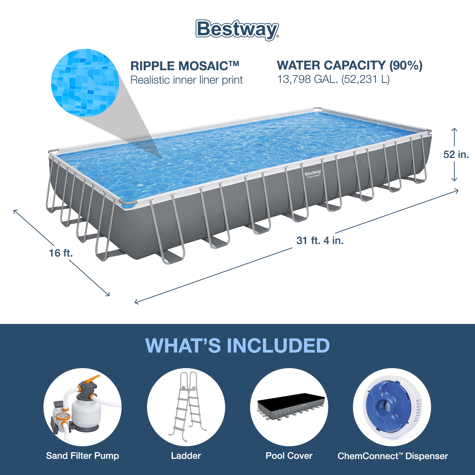 Bestway 74871 Above-Ground-Pools - View #3