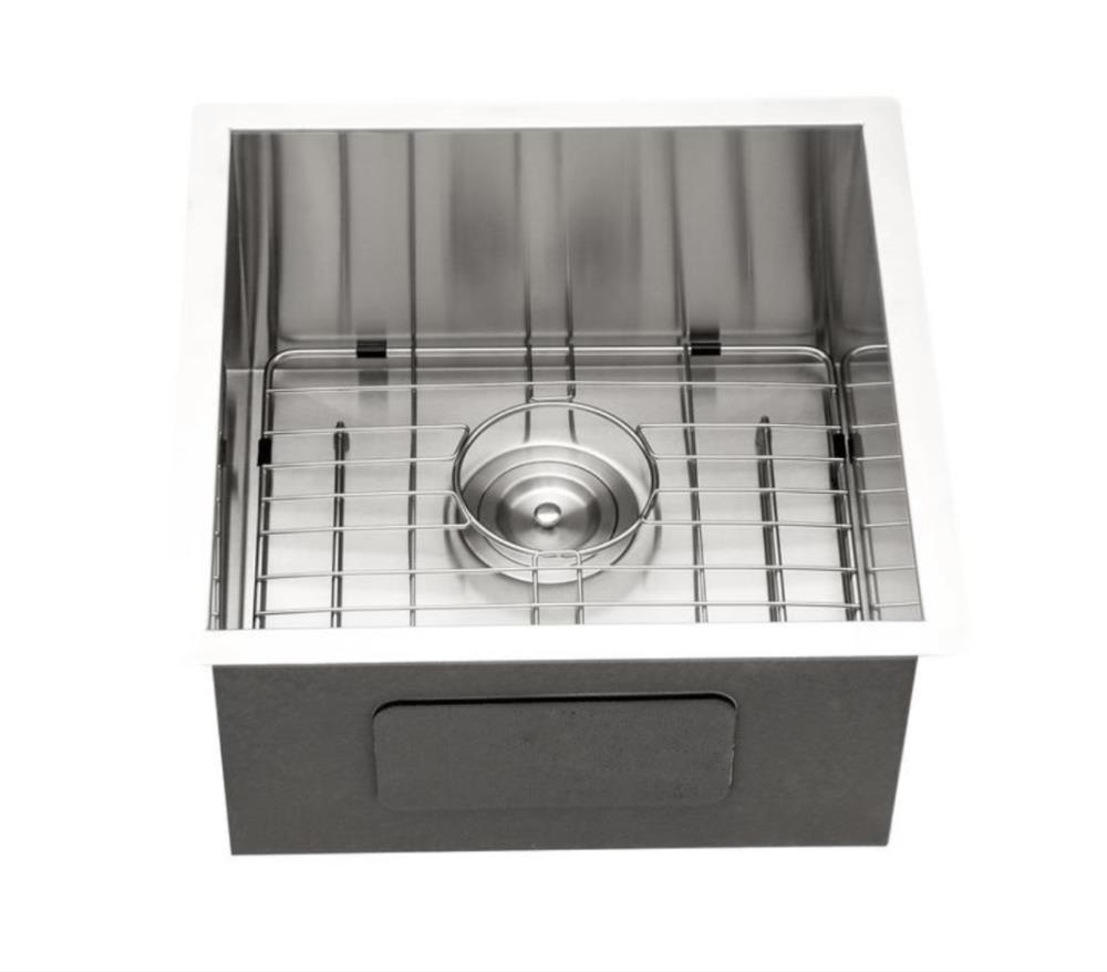CASAINC SLH-LMU17179A1 kitchen sink Undermount 17-Inches x 17-Inches Stainless steel Single bowl 18 -Gauge Kitchen Sink