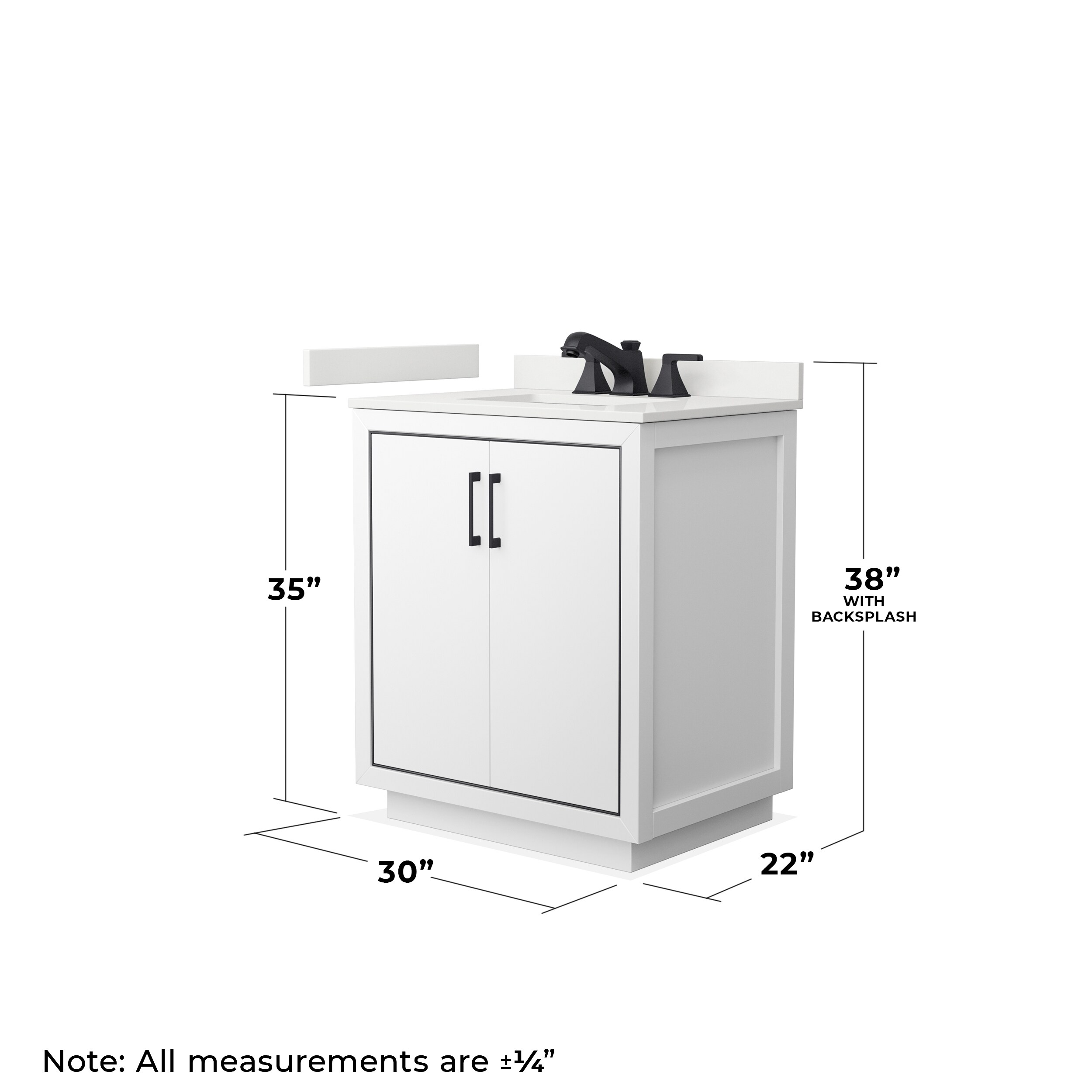 Wyndham Collection WCF111130SWBWQUS3MXX Bath-Vanity-Combo - View #6