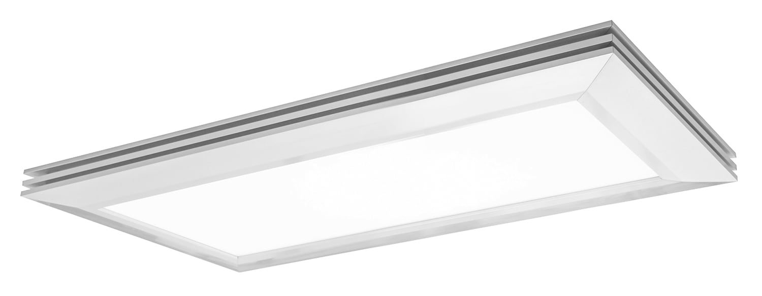 AFX SLF12241800L30D1WH Sloane 1 -Light 15-in White Integrated LED Flush Mount Light