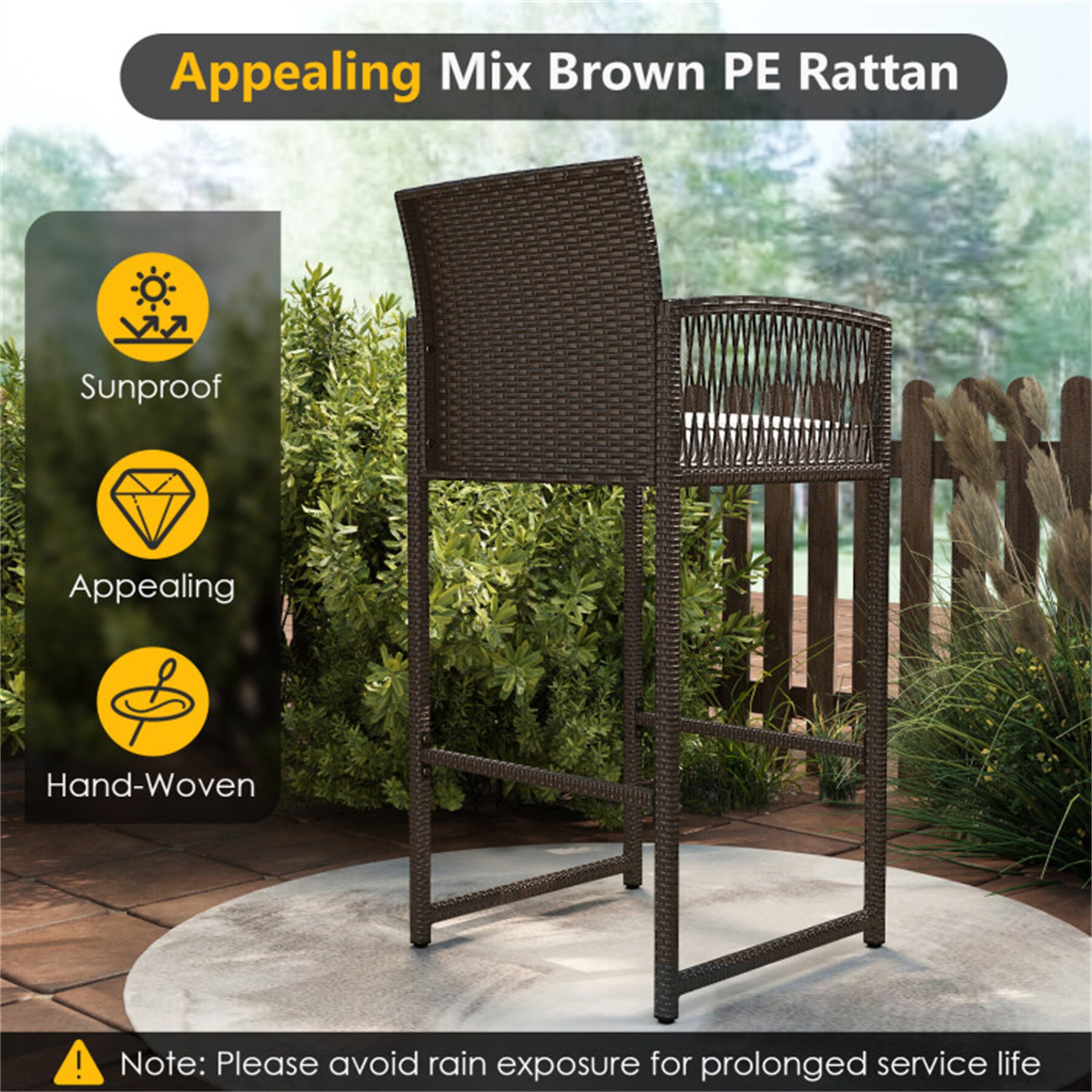 BABOOM BOM-70901WH-CO Patio-Dining-Sets - View #6