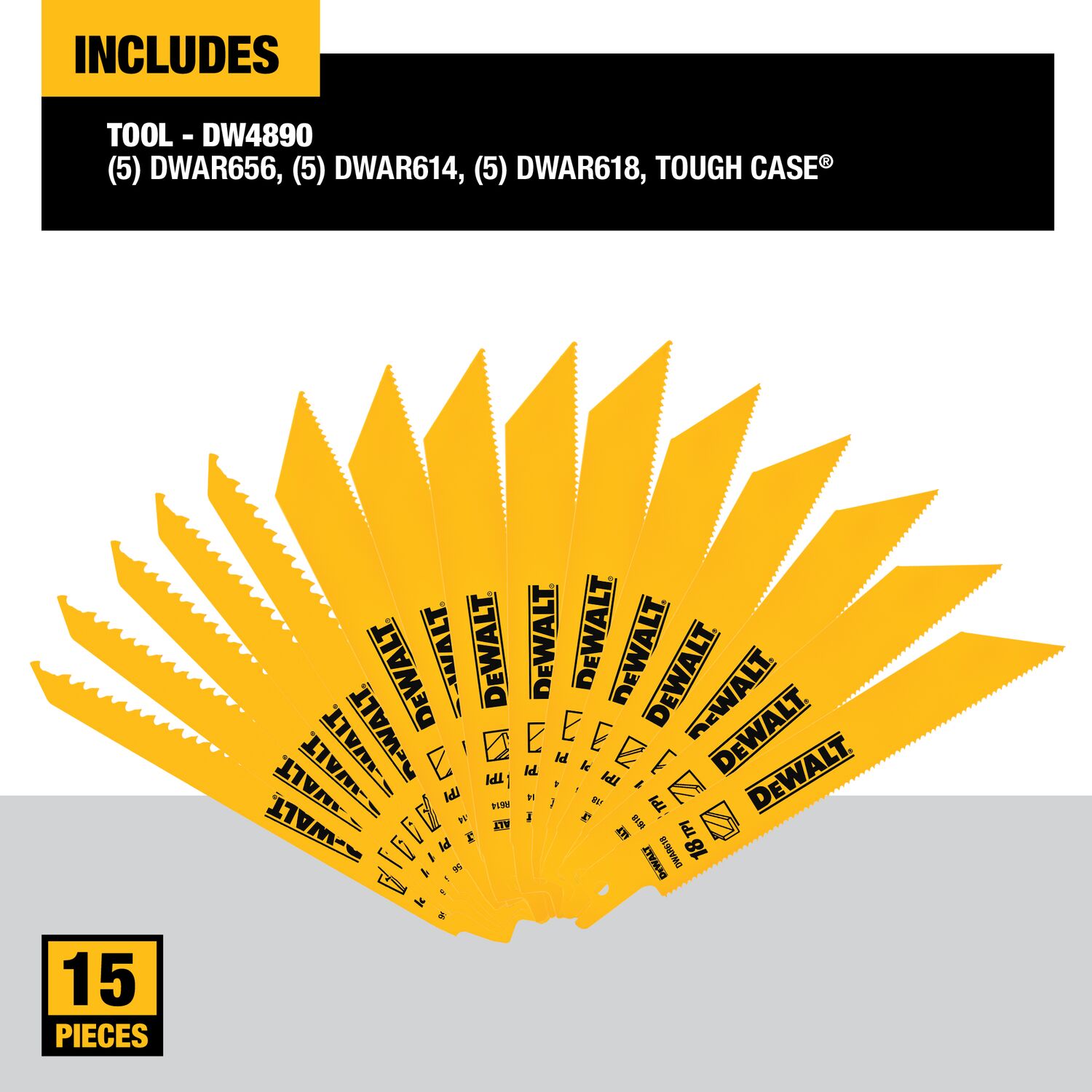 DEWALT DW4890 Reciprocating-Saw-Blades - View #3