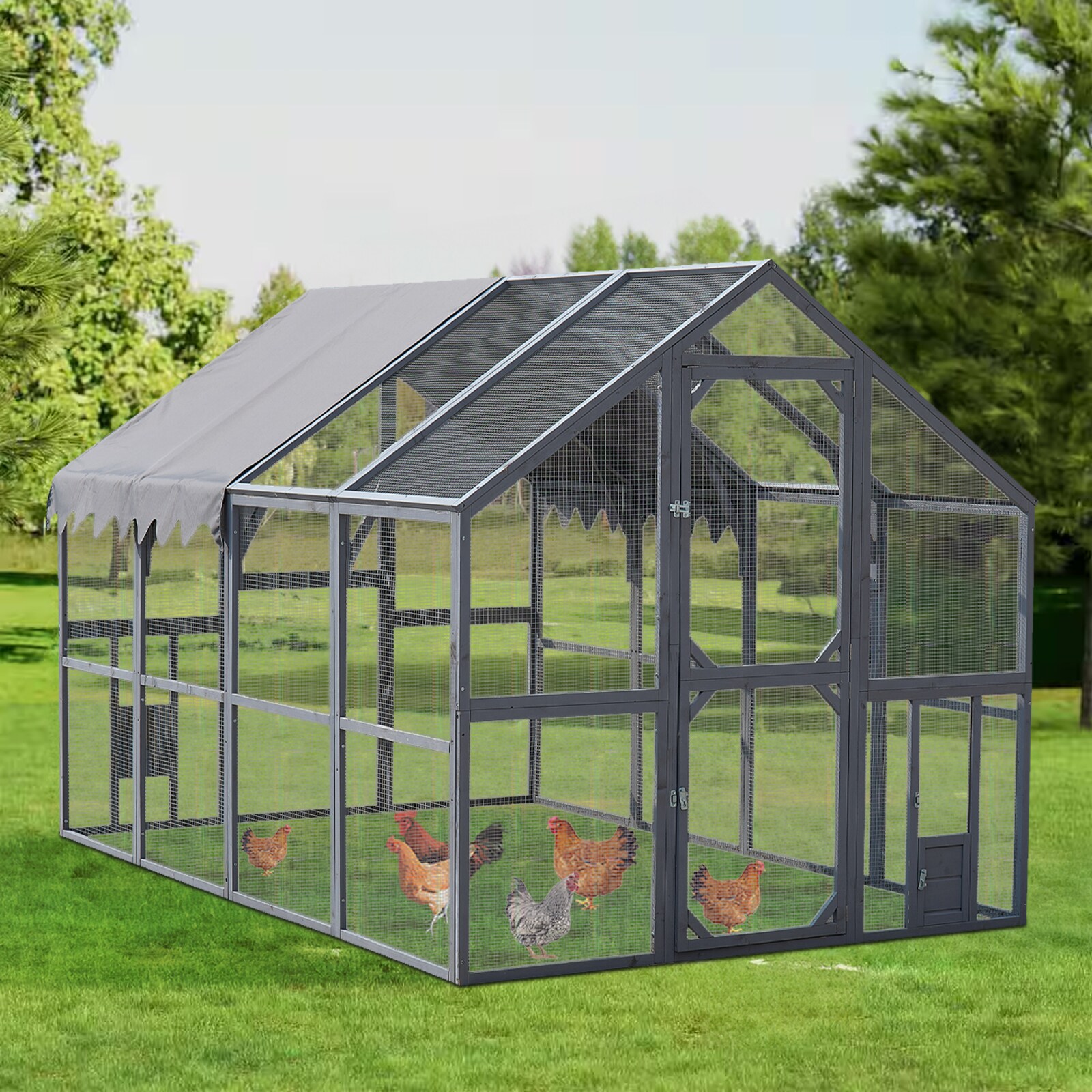 Maocao Hoom JLS00030 Chicken-Coops-Rabbit-Hutches - View #3