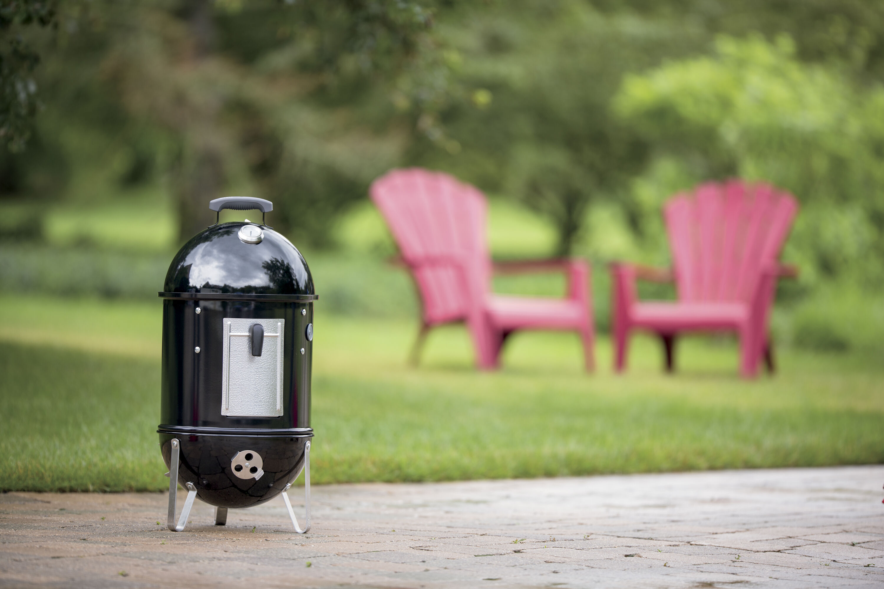 Weber 14-in Smokey Mountain Cooker 286-Sq in Black Porcelain-enamel Vertical Charcoal Smoker 711001 Sansujyuku sansujyuku.com