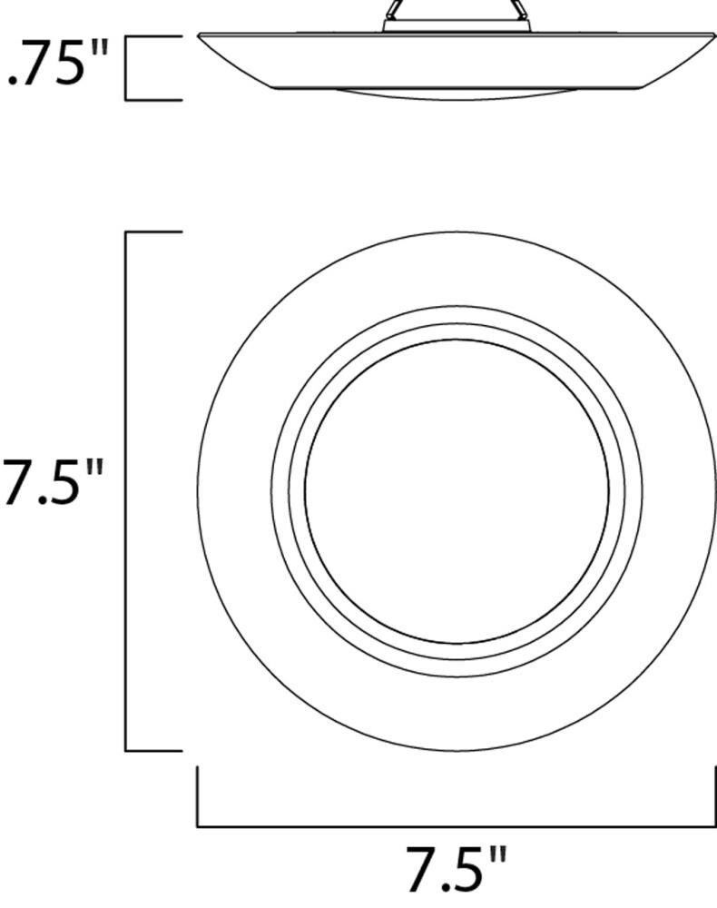 Maxim Lighting 57647WTWT flushmounts - View #6