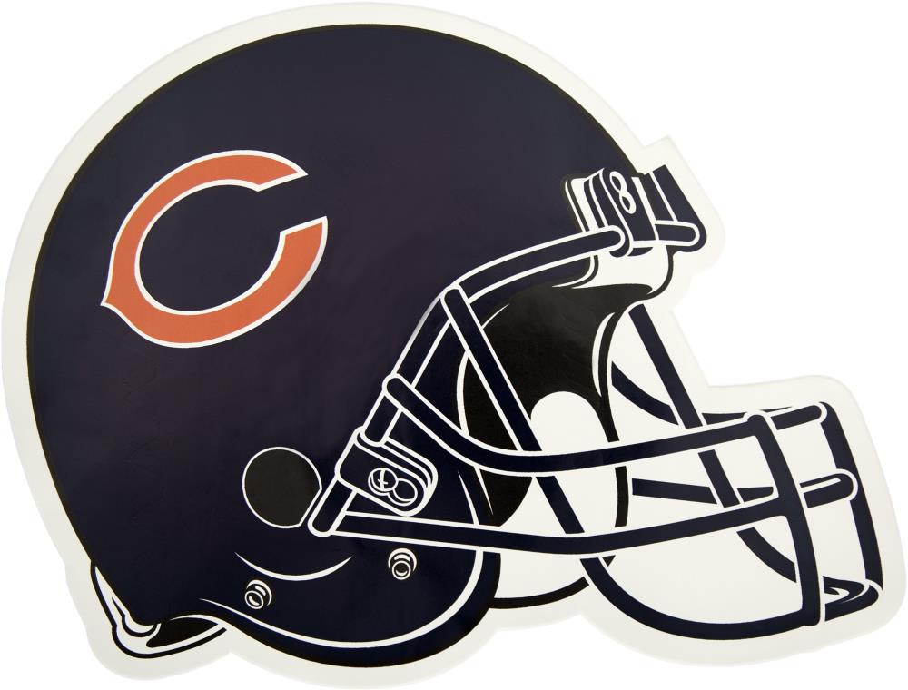 Applied Icon Chicago Bears 12-in x 12-in Aluminum Information Display  Outdoor Graphic at