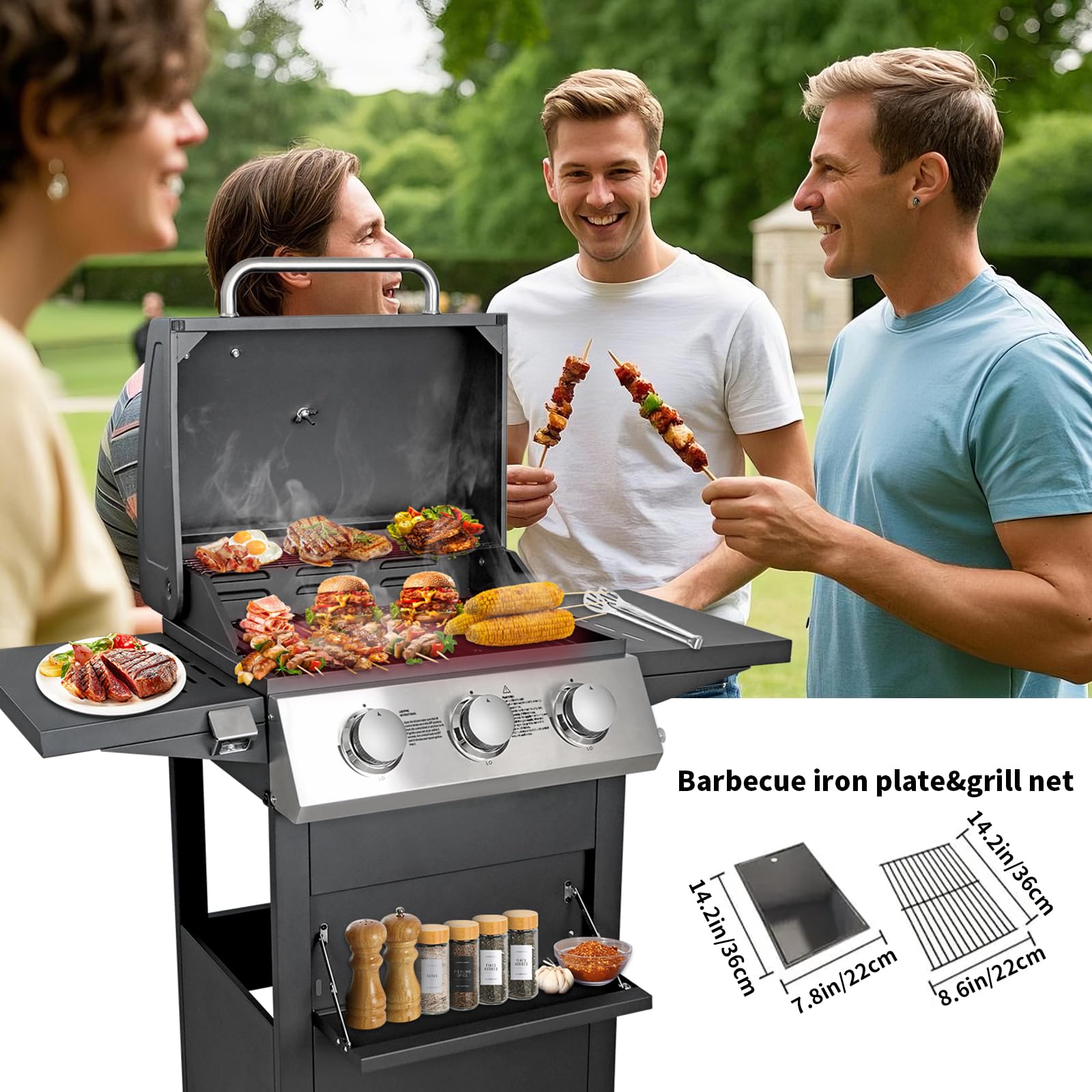 Mondawe MA-GHPS68 Gas-Grill - View #5