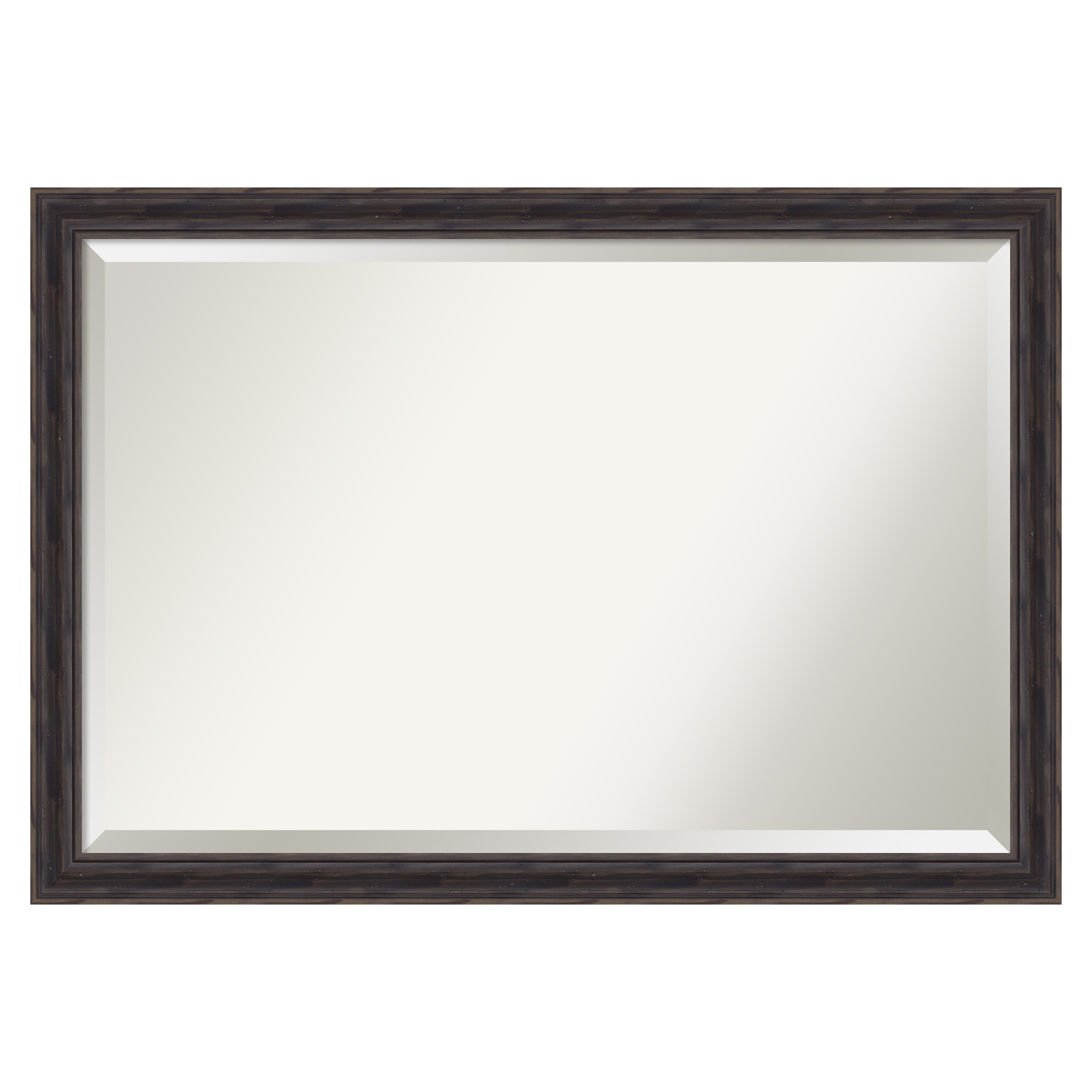 Amanti Art DSW3941614 Rustic Pine Frame 39.38-in x 27.38-in Bathroom Vanity Mirror (Distressed Brown)