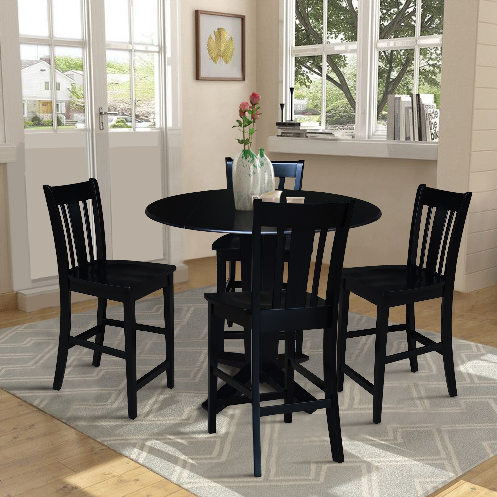 International Concepts K46-42DPT-23B-S102-4 Dining-Sets - View #2