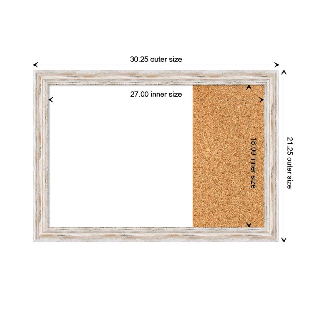 Amanti Art 40.88-in W x 28.88-in H Cork Bulletin Board in the Dry Erase & Bulletin  Boards department at