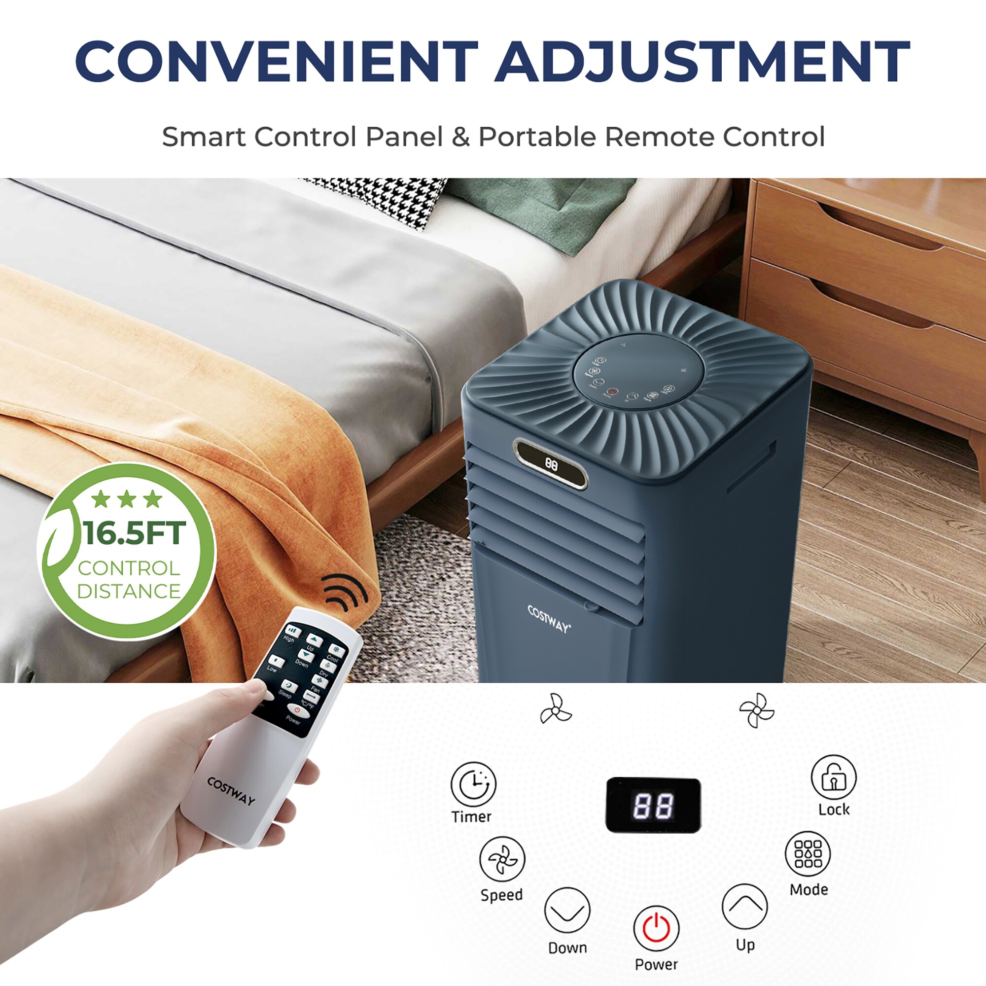 Costway LWS00203 Portable-Air-Conditioners - View #5