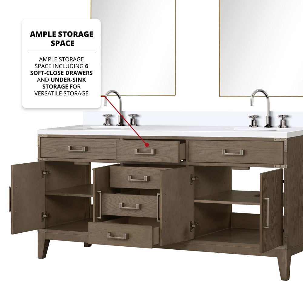Lexora LVW72DR211 Bath-Vanity-Combo - View #7