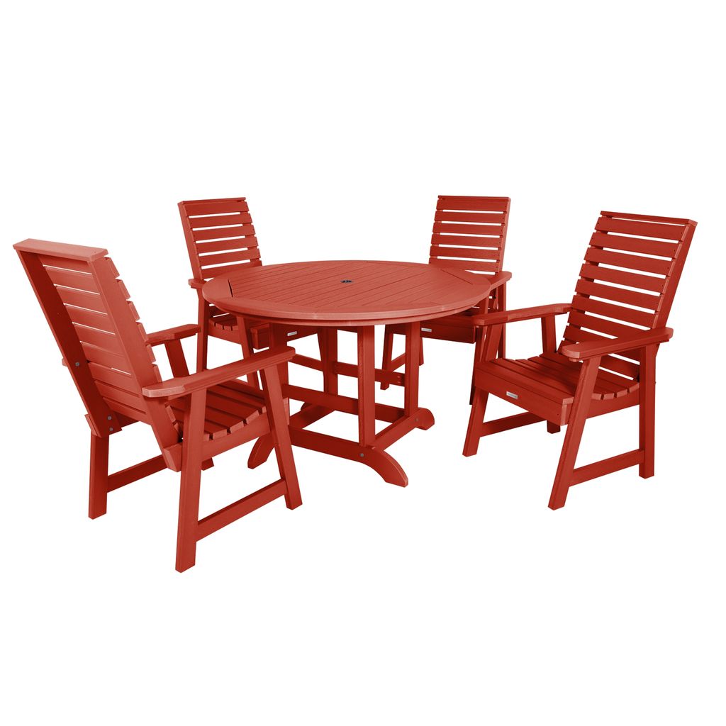 highwood AD-DNW48-RED Patio-Dining-Sets - View #2