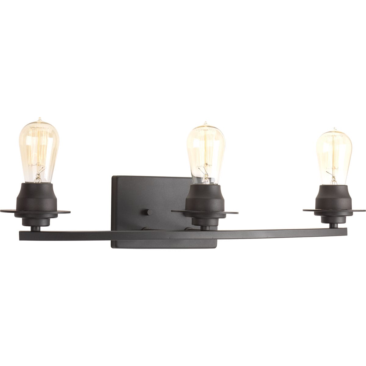 Progress Lighting P300010-143 Debut 23.75-in 3 -Light Gray Transitional Vanity light