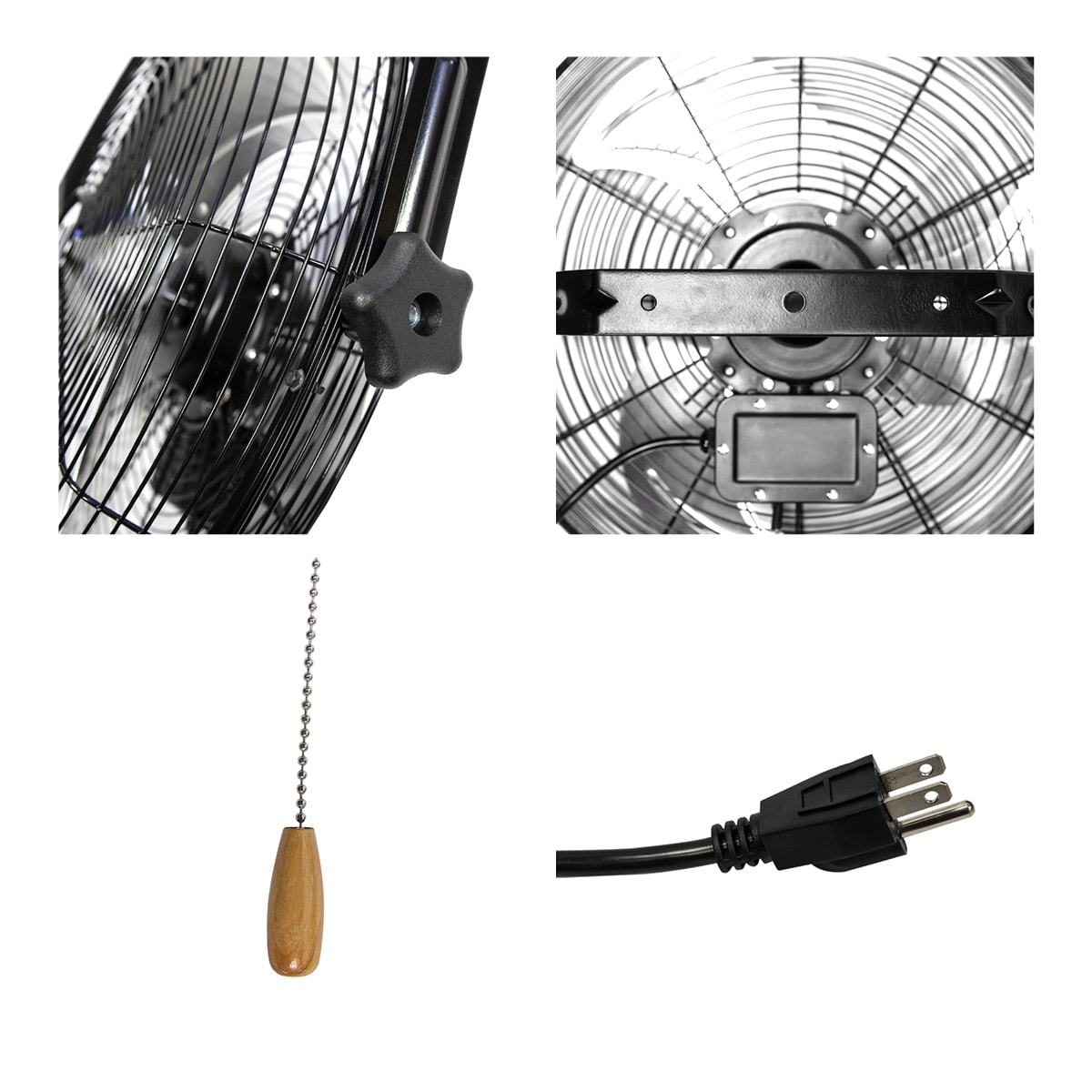 Maxx Air HVWM 18 UPS Wall-Mounted-Fans - View #5