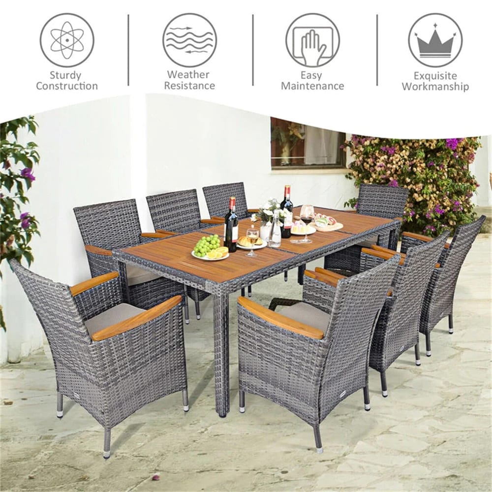 Fun Orange FUNHWCP58 Patio-Dining-Sets - View #7