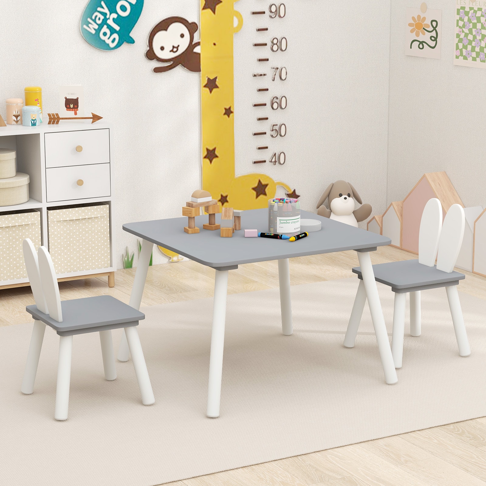 Slickblue D-CO-RG30101YH Kids-Play-Tables - View #4