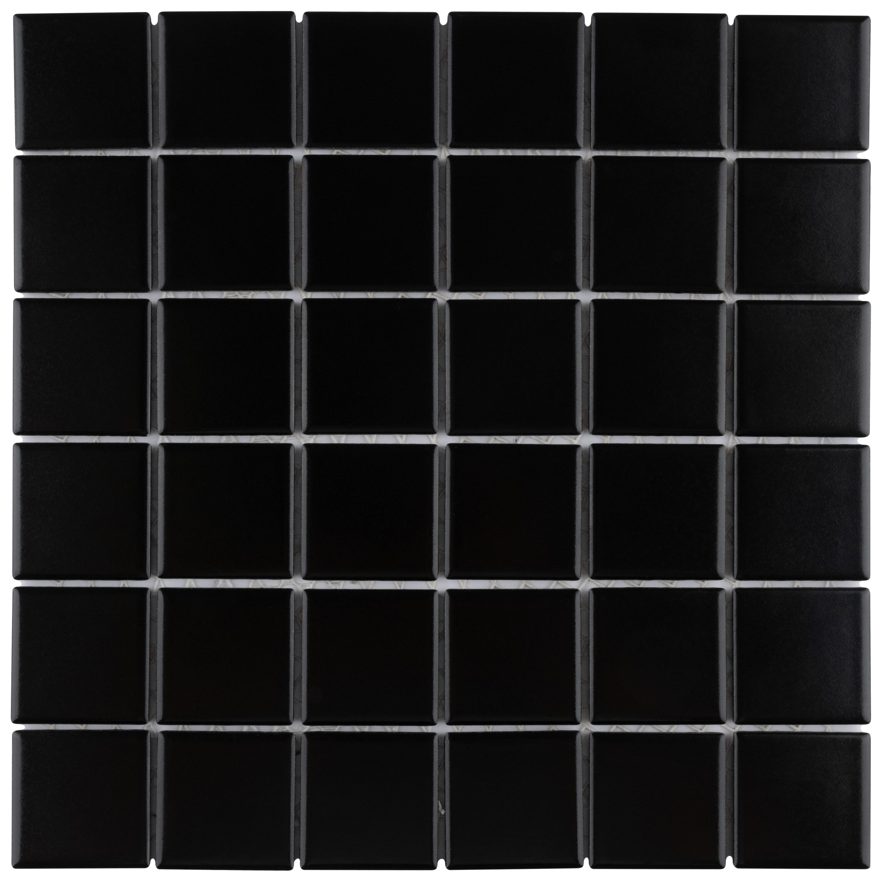 Affinity Tile Metro Quad Matte Black 12-in x 12-in Matte Porcelain Uniform  Squares Patterned Floor and Wall Tile (9.8-sq. ft/ Carton) in the Tile  department at