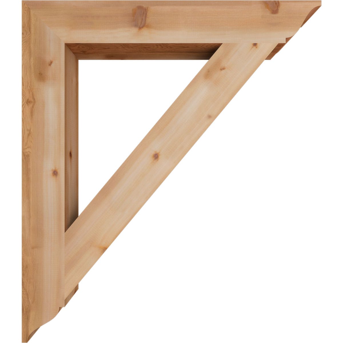 Ekena Millwork BKT06X42X48TRA01SWR Exterior-Brackets-Braces - View #3