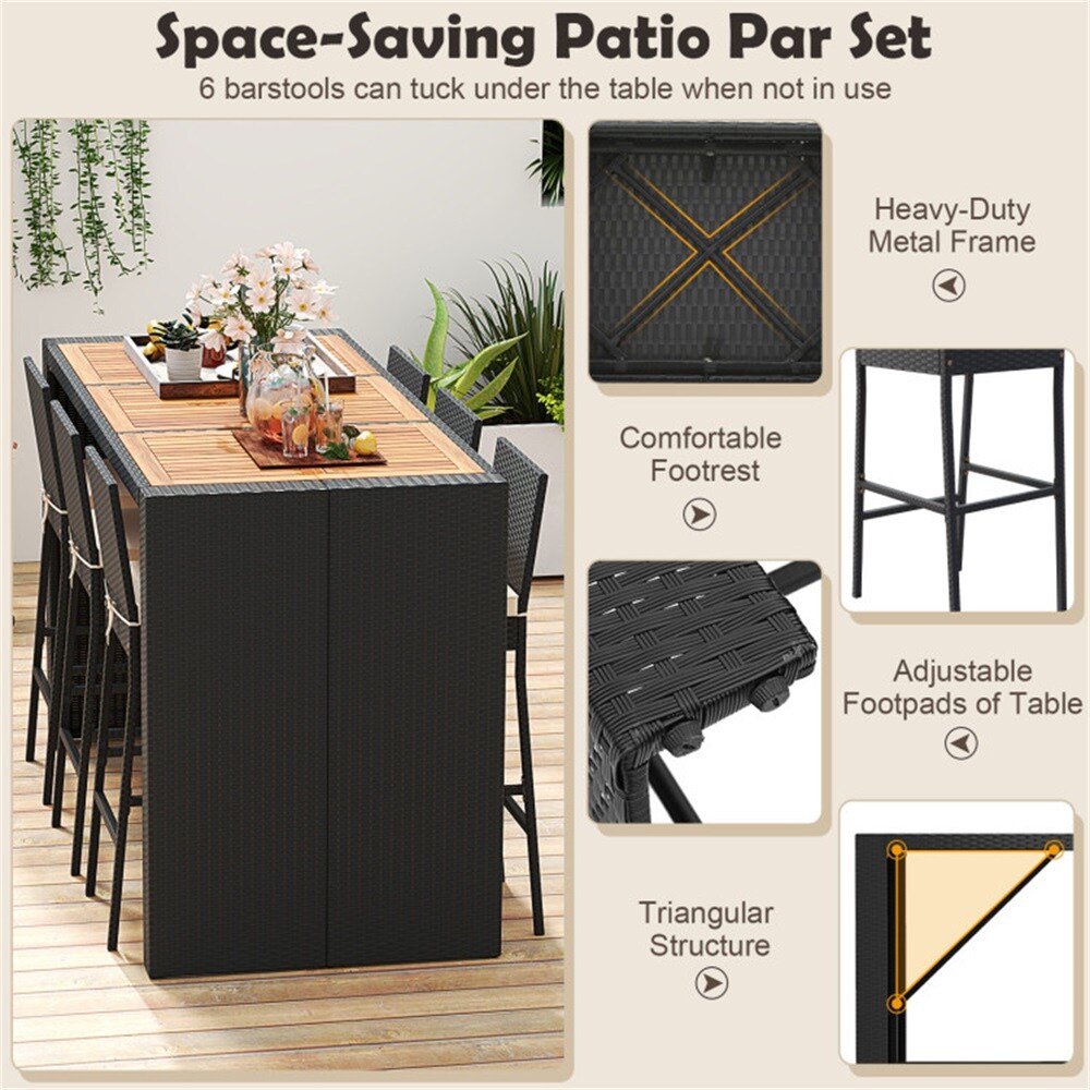 Dimakai DK-HW72824 Patio-Dining-Sets - View #8