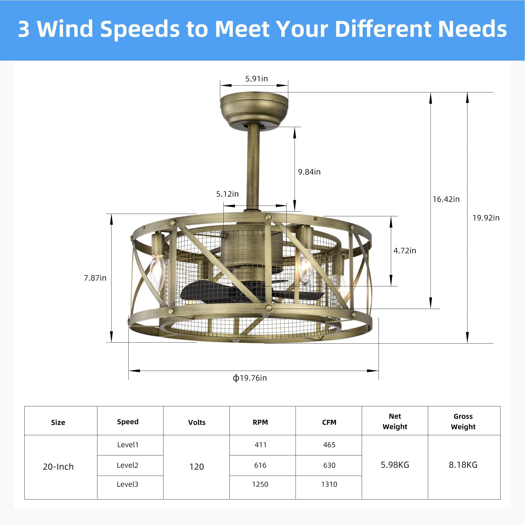Bayfeve BFMSM-CF0A24AB Ceiling-Fans - View #6
