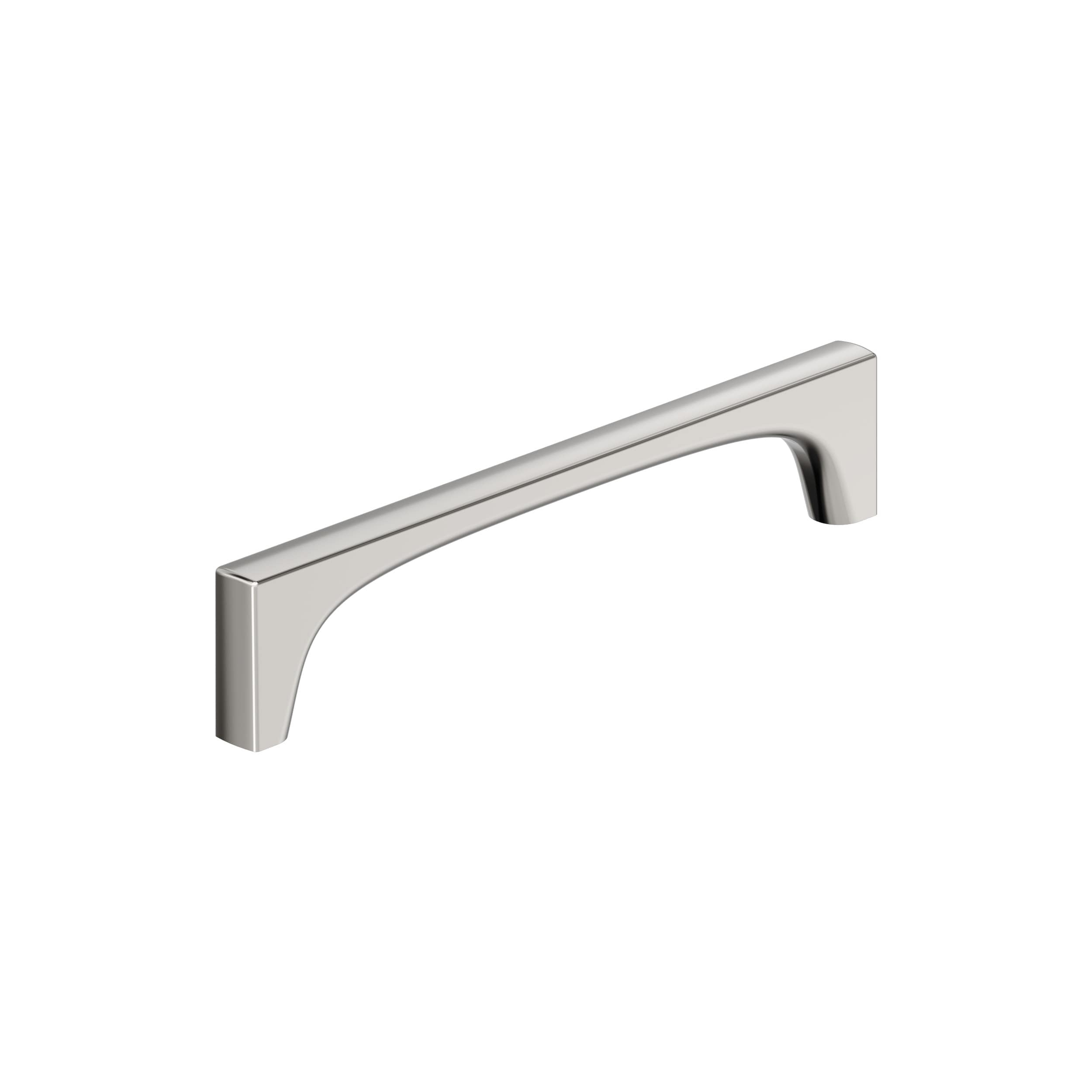 Amerock BP37425PN Merced 6-5/16-in , 160mm Center to Center Polished Nickel Rectangular Bar Drawer Pulls